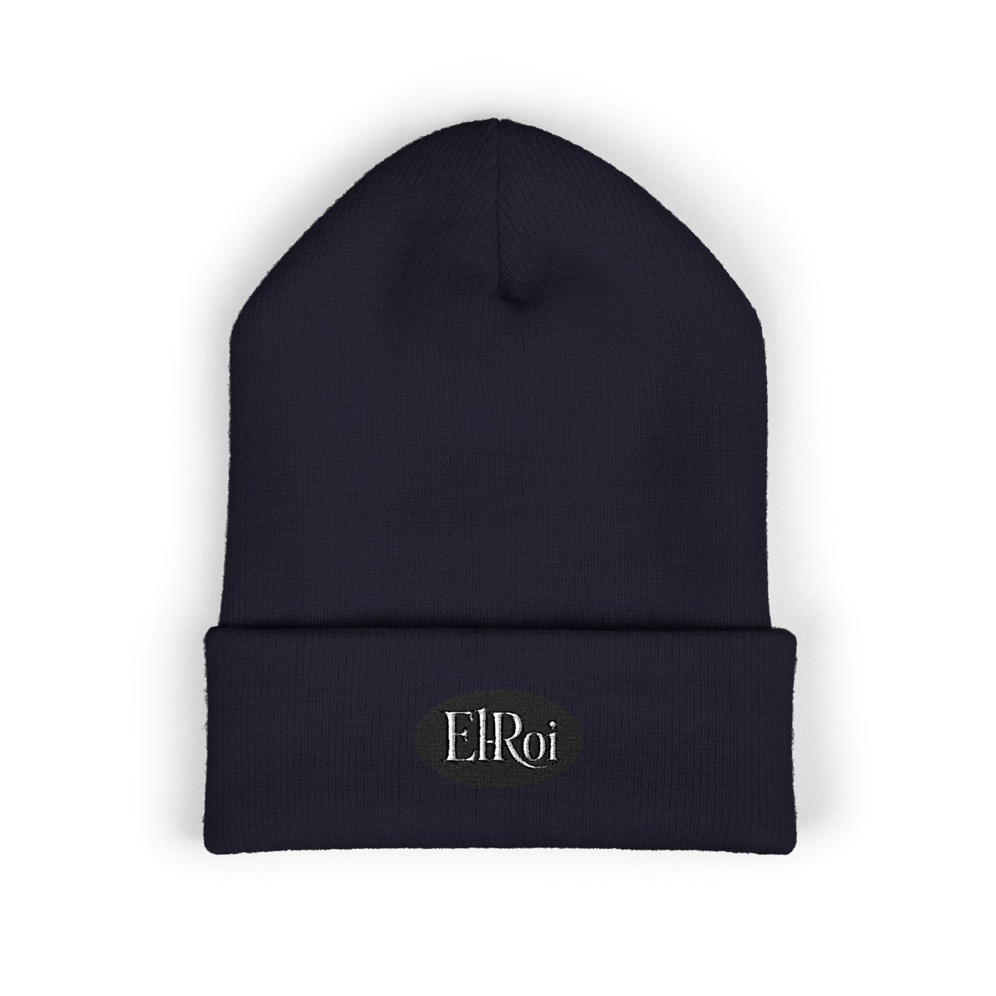 Stylish Embroidered Cuffed Beanie for Everyday Wear