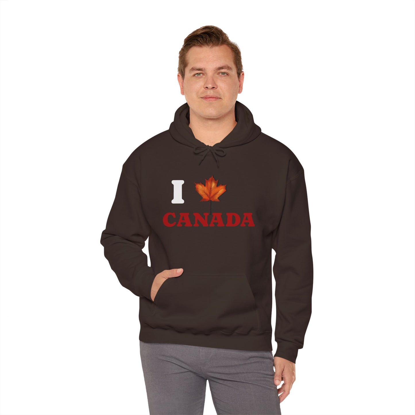 I Love Canada Hoodie