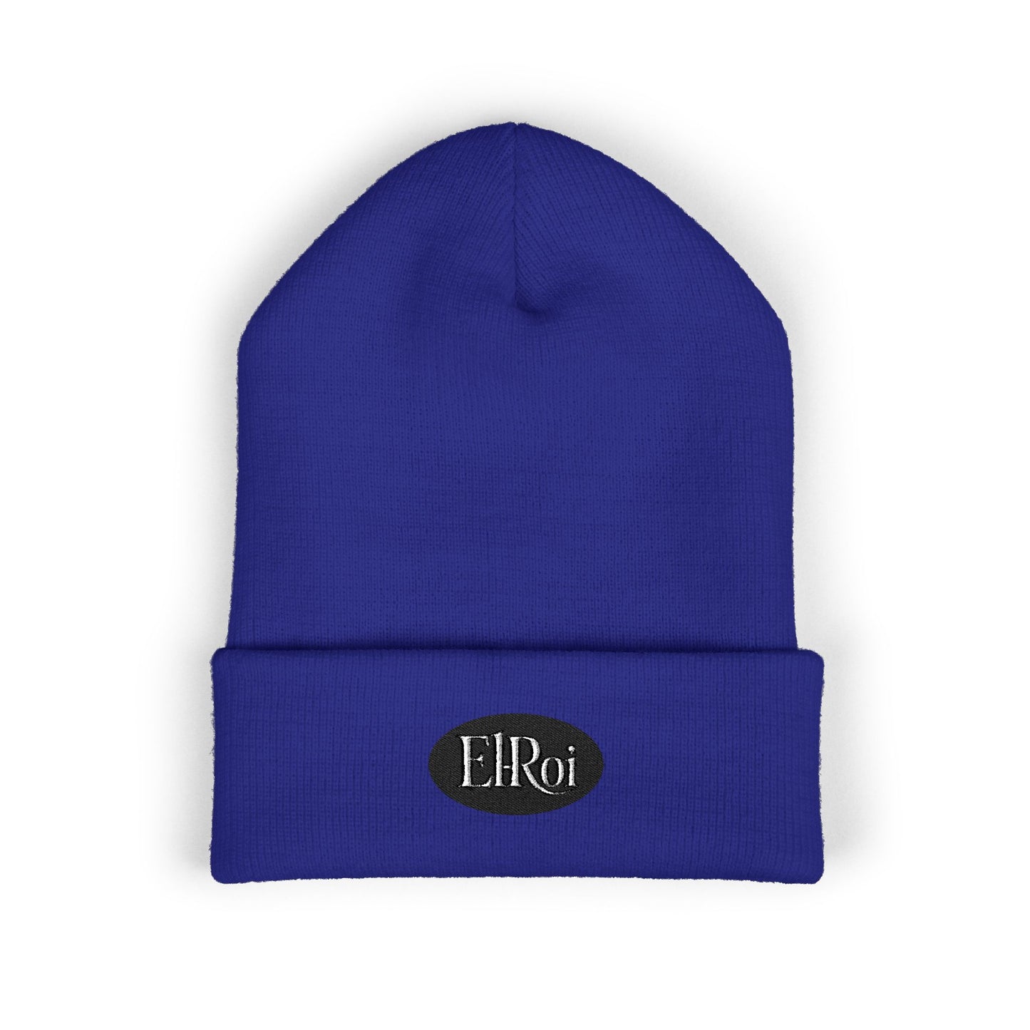 Stylish Embroidered Cuffed Beanie for Everyday Wear