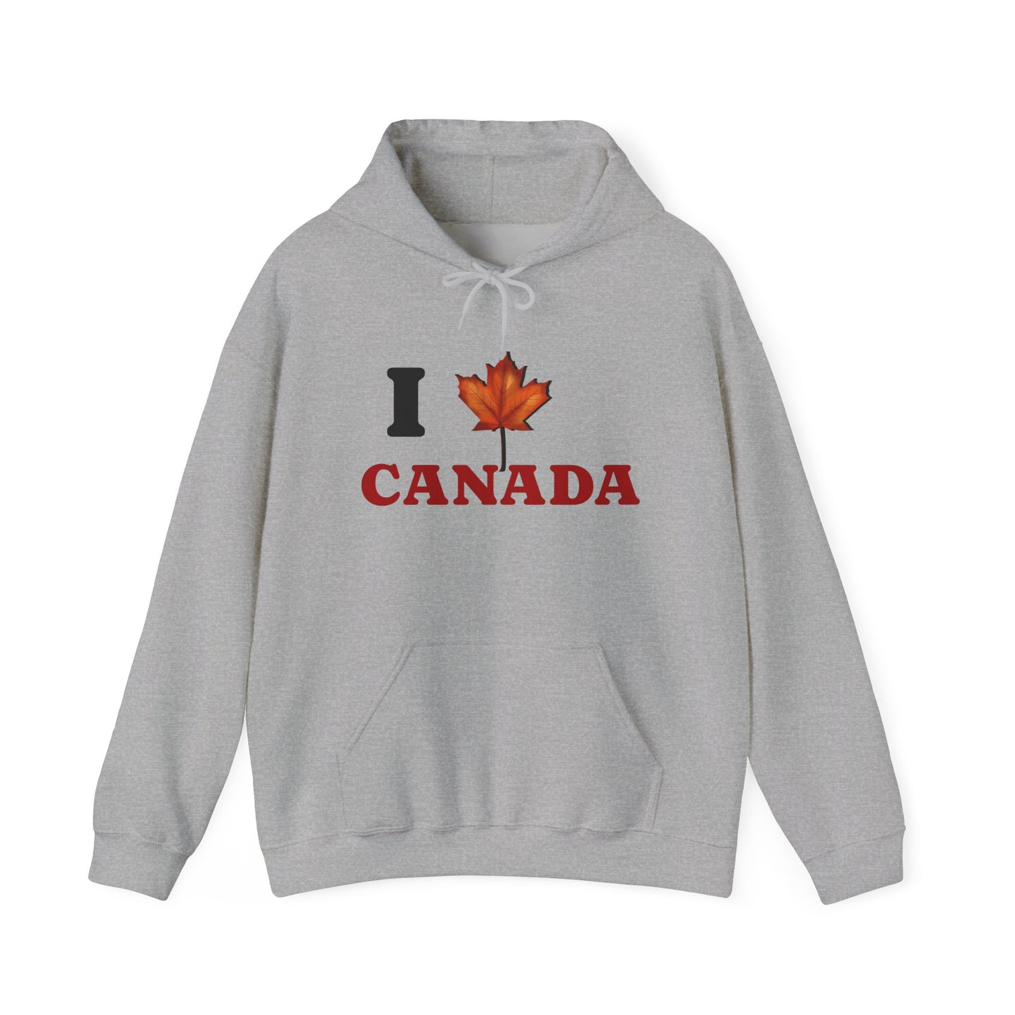 I Love Canada Hoodie