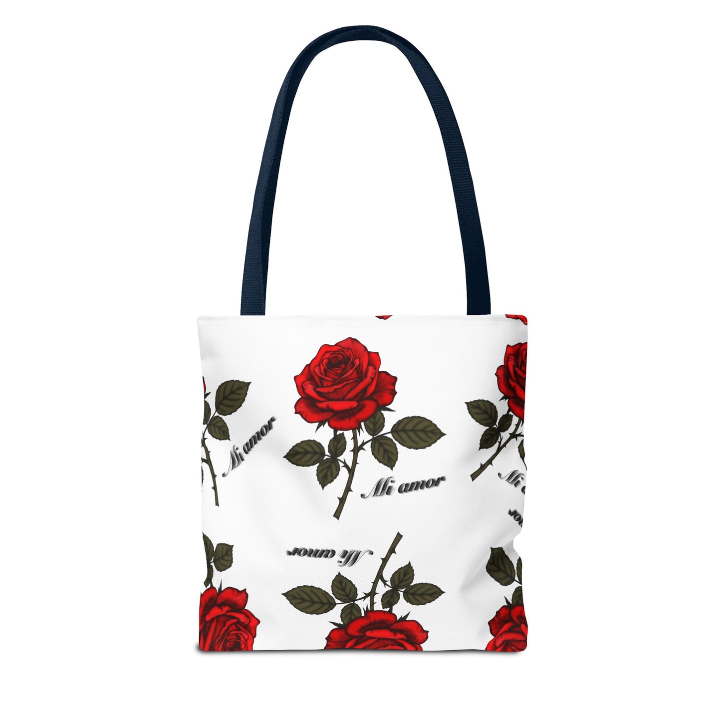 Romantic Rose Tote Bag | Floral AOP Carryall, Gift for Her, Spring Accessory, Mom's Day Tote, Everyday Style