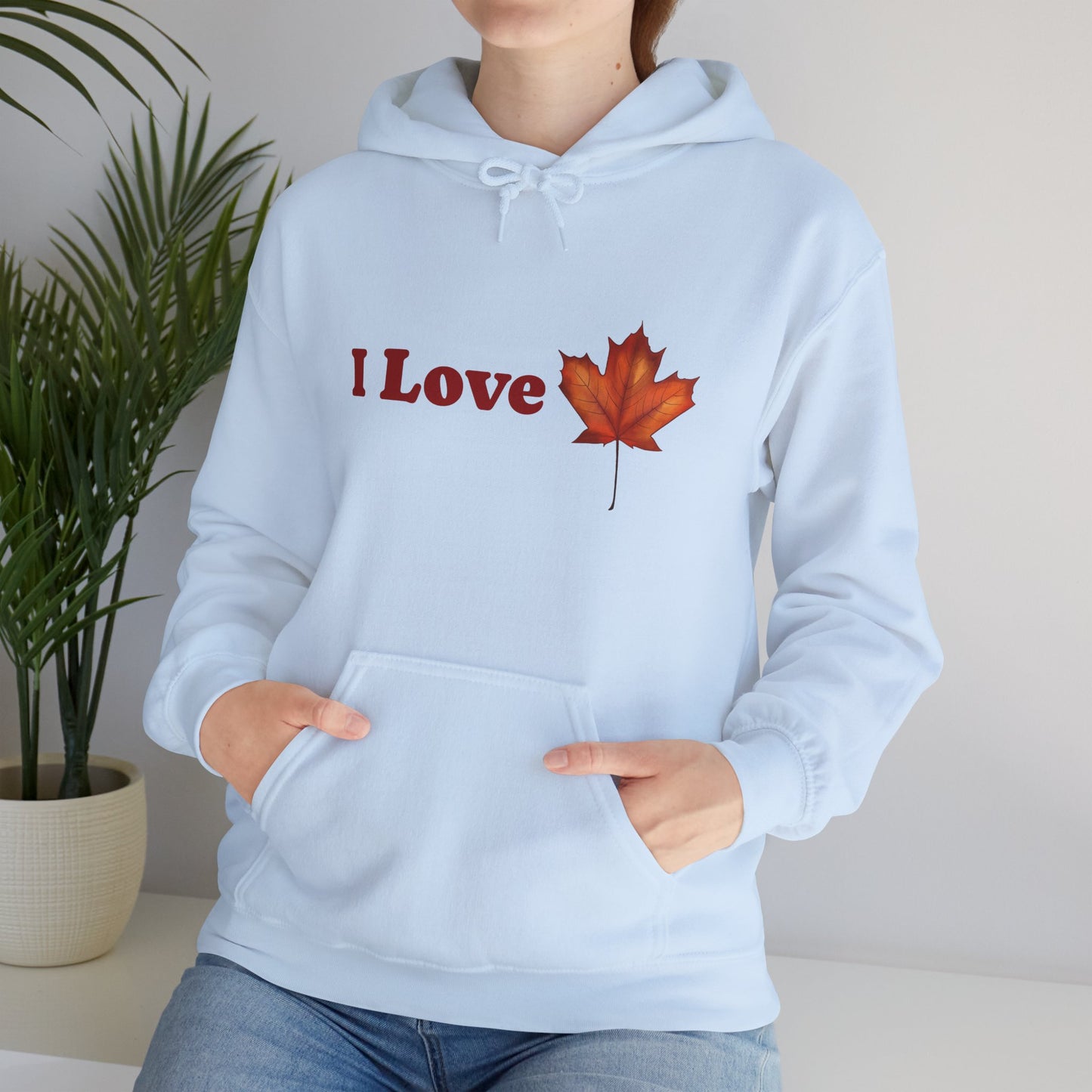 I Love Canada Hoodie - Unisex Heavy Blend™ Sweatshirt