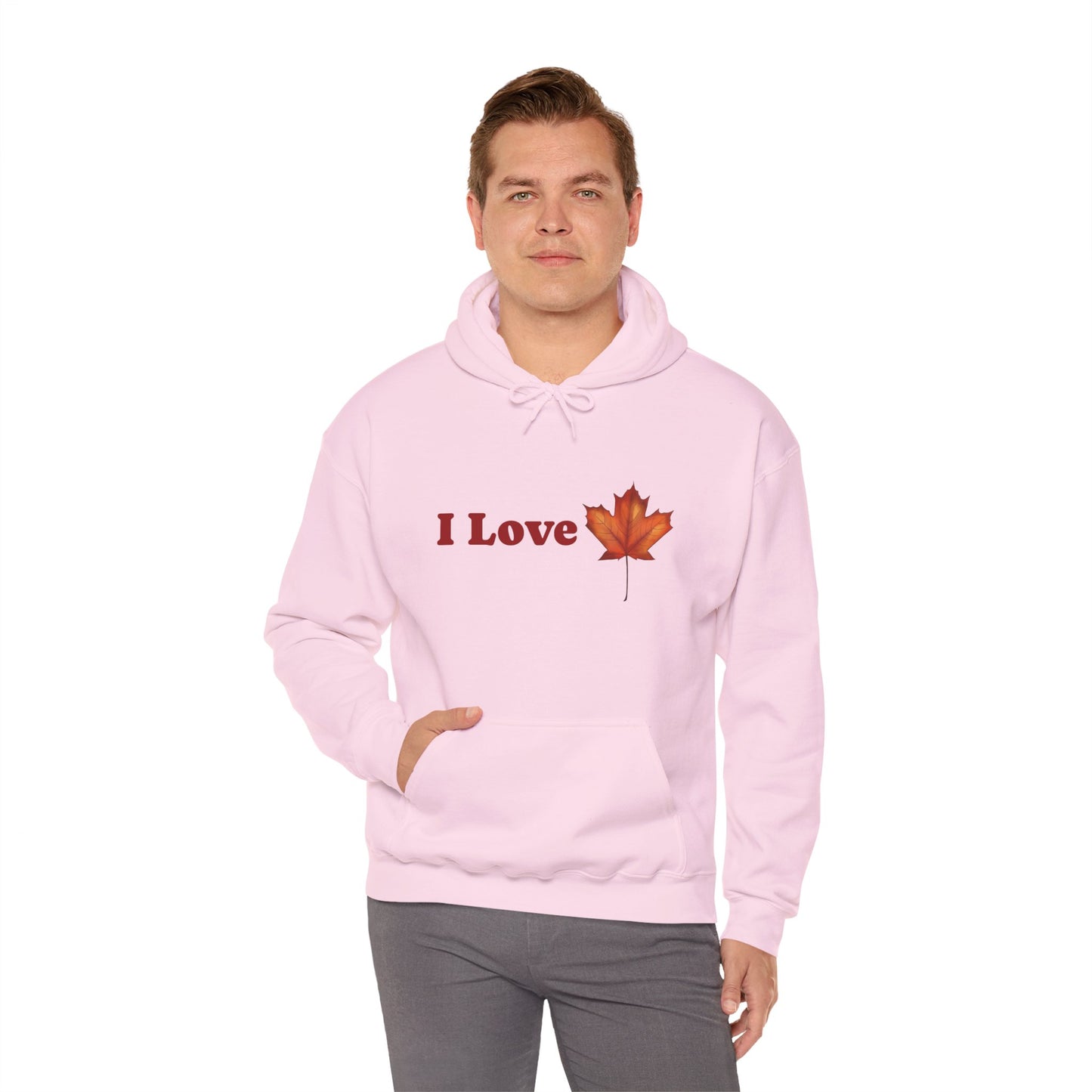 I Love Canada Hoodie - Unisex Heavy Blend™ Sweatshirt