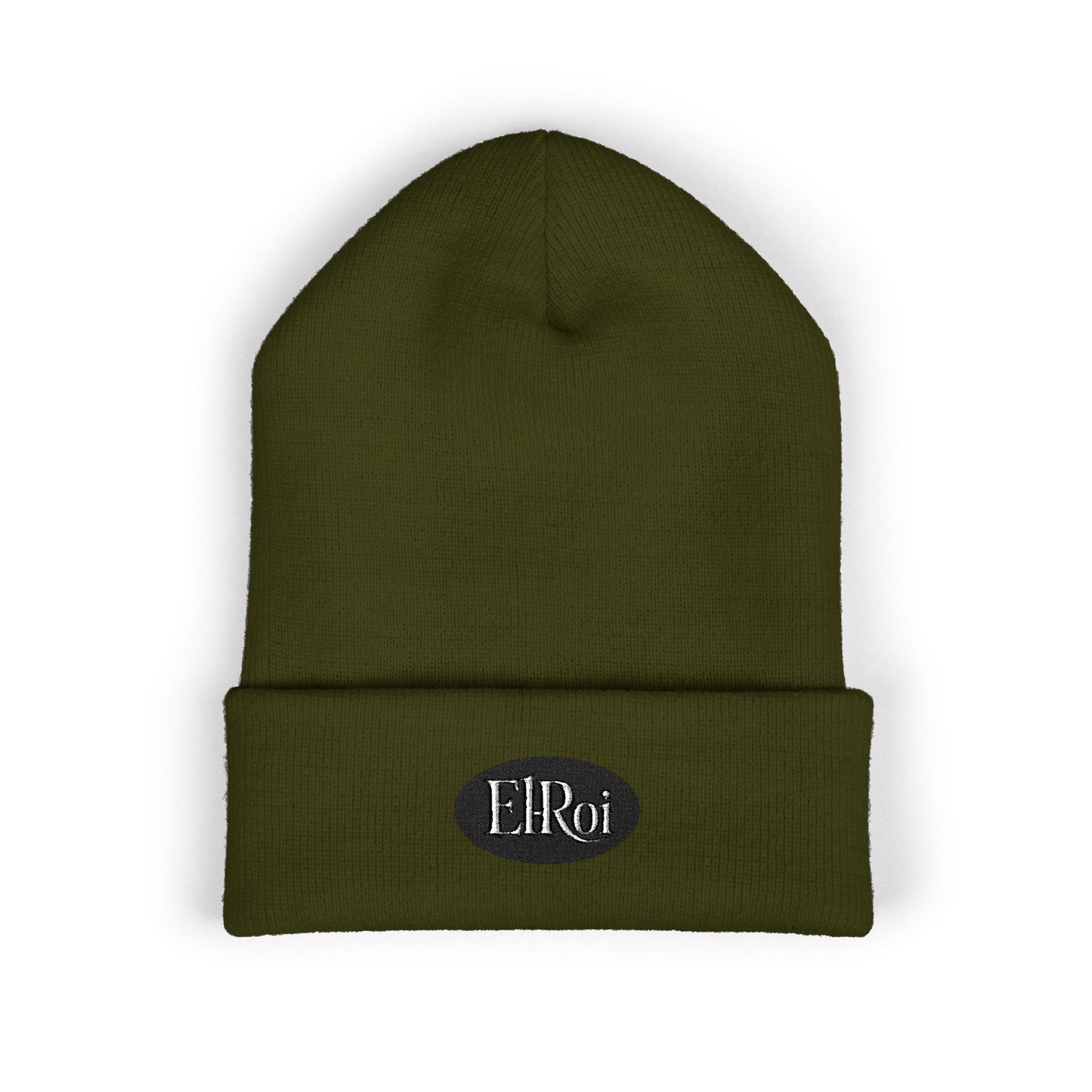 Stylish Embroidered Cuffed Beanie for Everyday Wear
