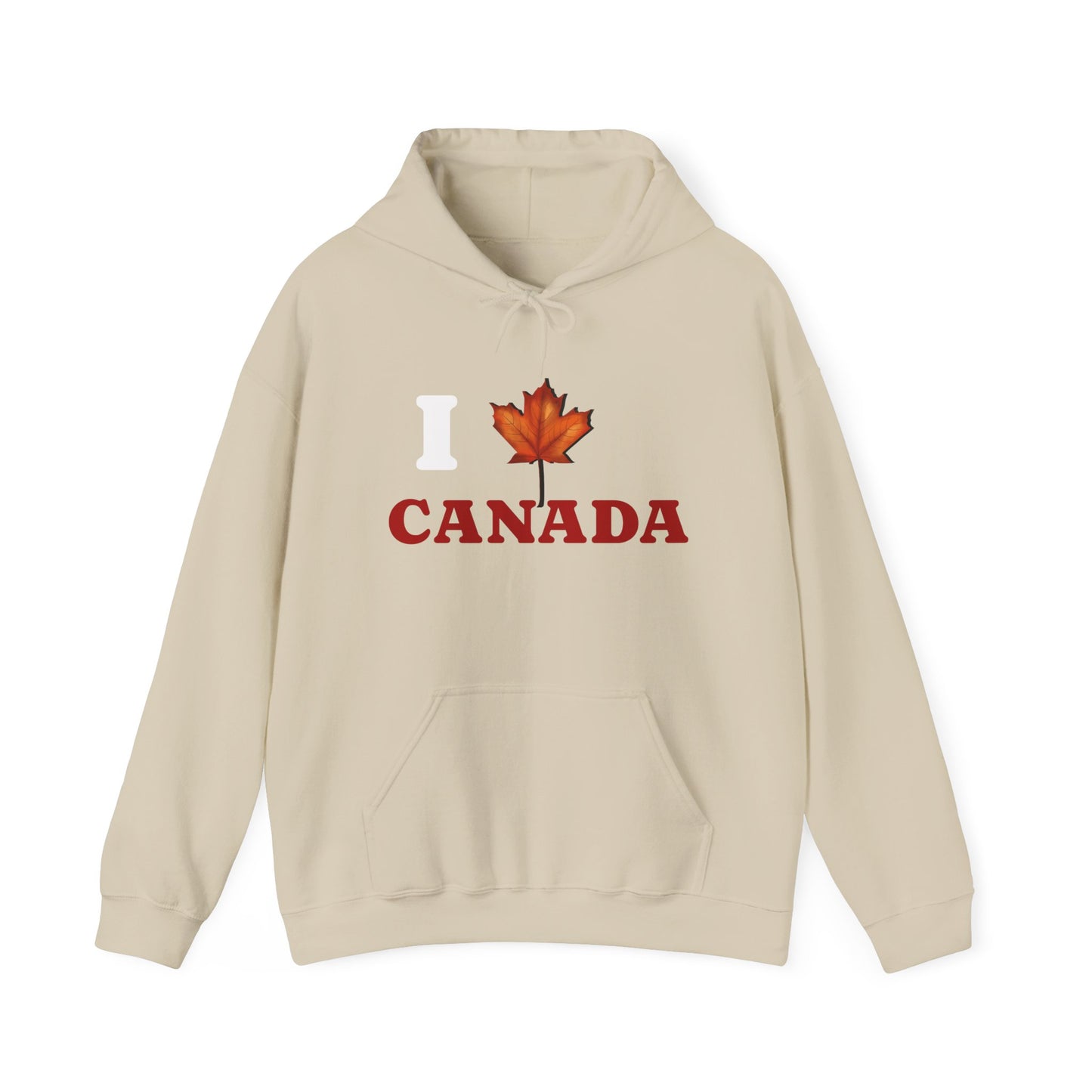 I Love Canada Hoodie