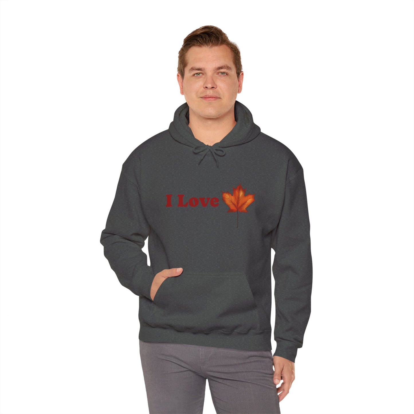 I Love Canada Hoodie - Unisex Heavy Blend™ Sweatshirt