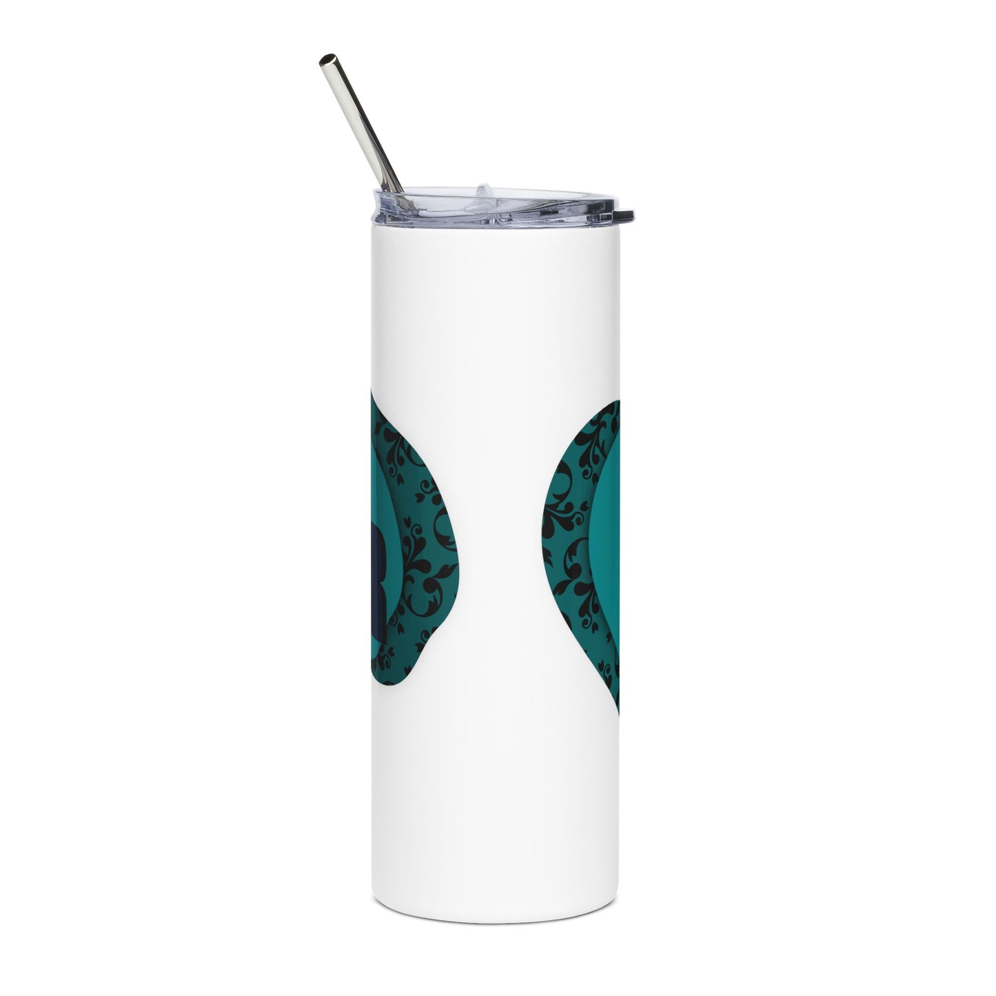 "Fight On" Stainless Steel Tumbler - 20oz Travel Mug for Motivational Sips