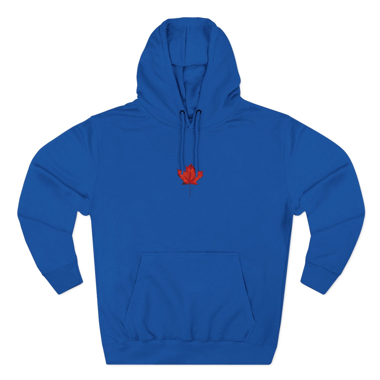 Cozy Fleece Hoodie with Canadian Maple Leaf, Perfect for Autumn, Winter Fashion, Casual Wear, Gift for Friends or Family