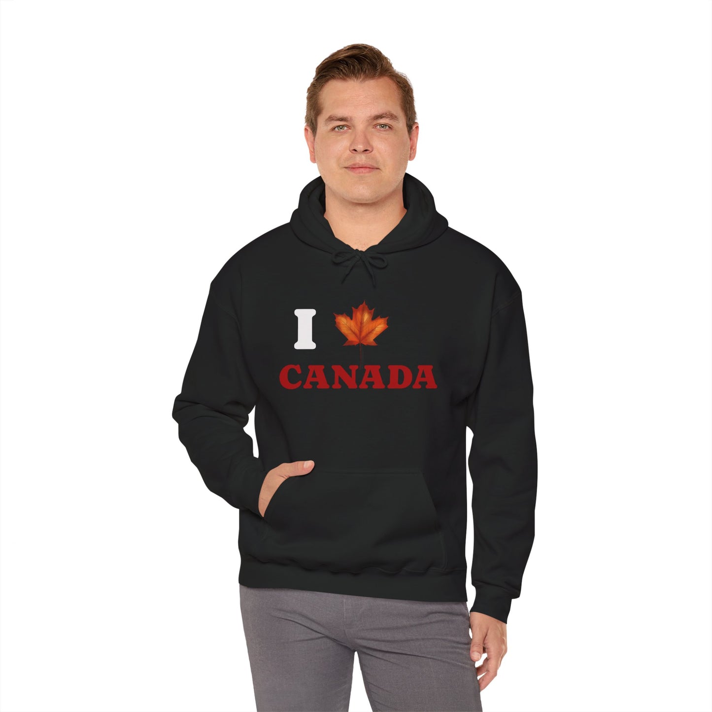 I Love Canada Hoodie