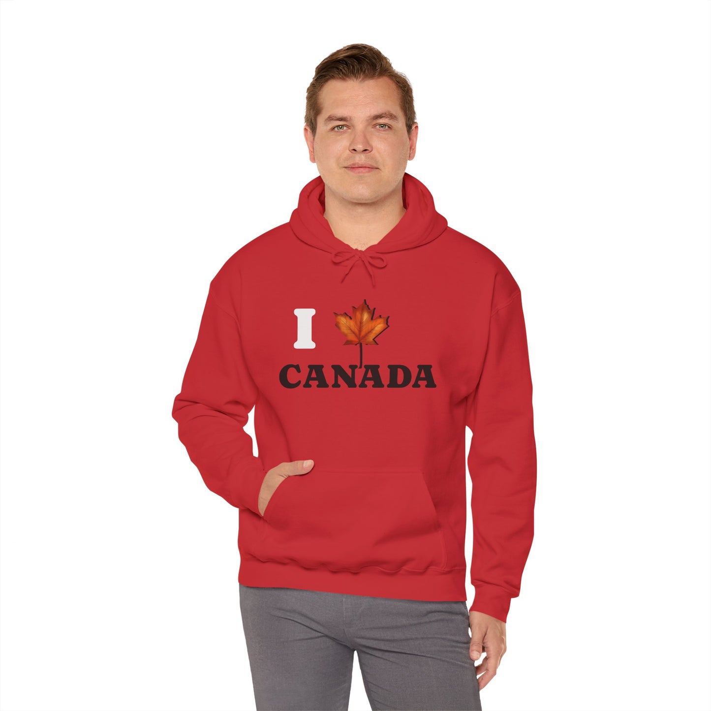 I Love Canada Hoodie