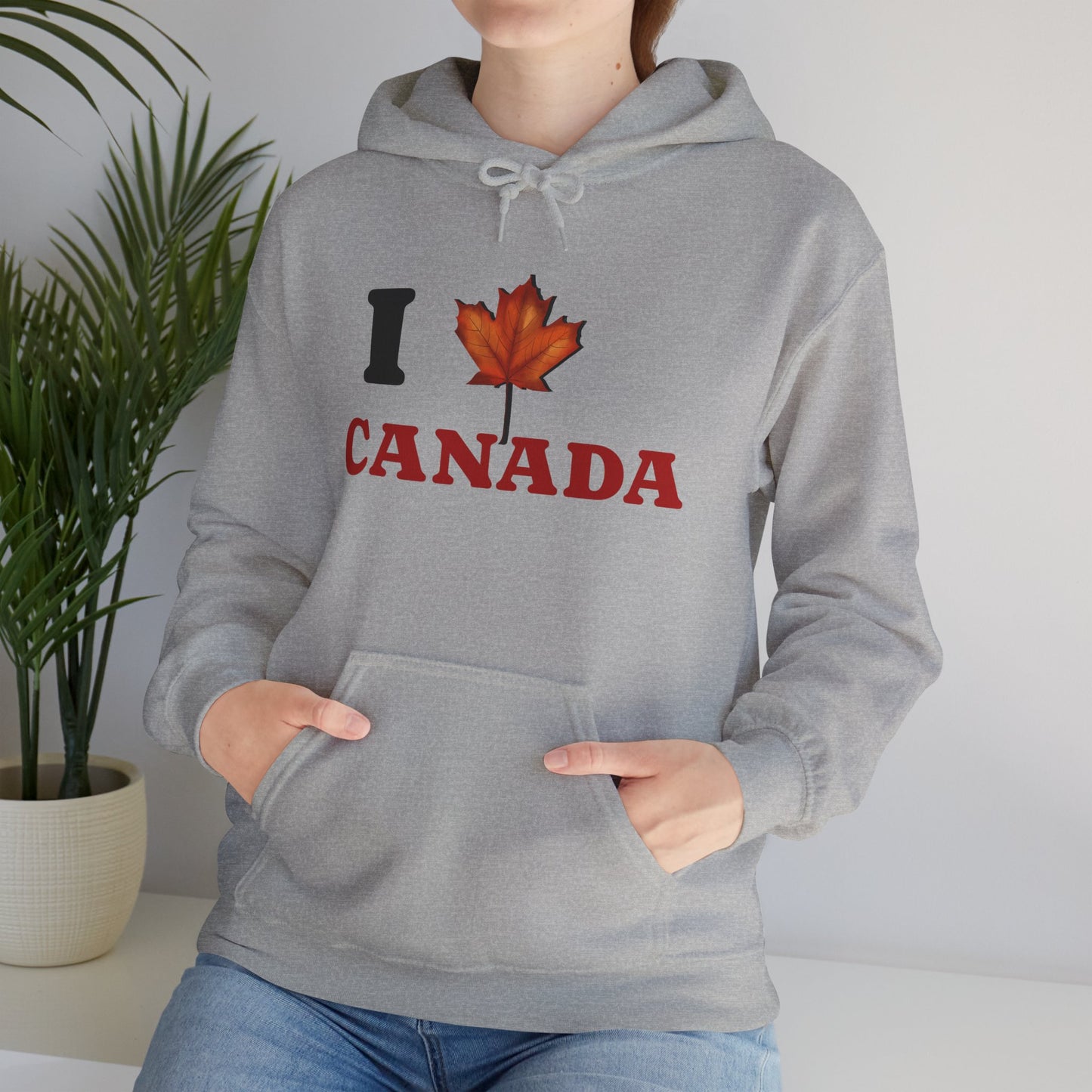 I Love Canada Hoodie