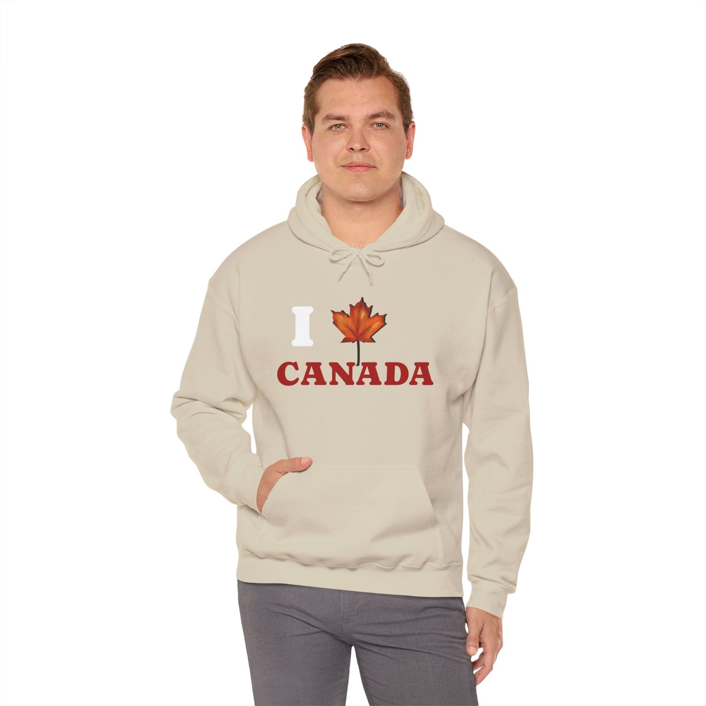 I Love Canada Hoodie