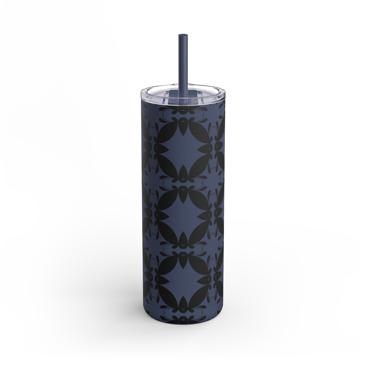 Elegant Floral Matte Tumbler - 20oz Insulated Drinkware