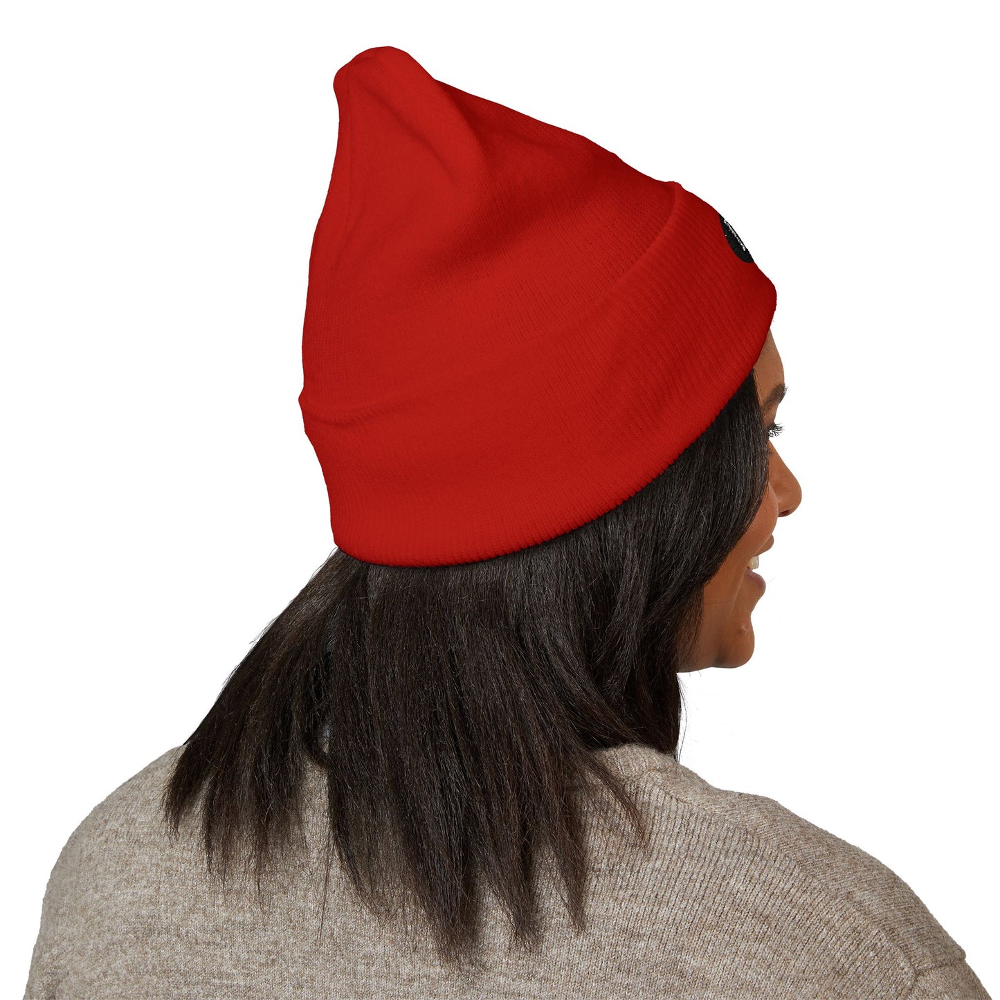 Stylish Embroidered Cuffed Beanie for Everyday Wear