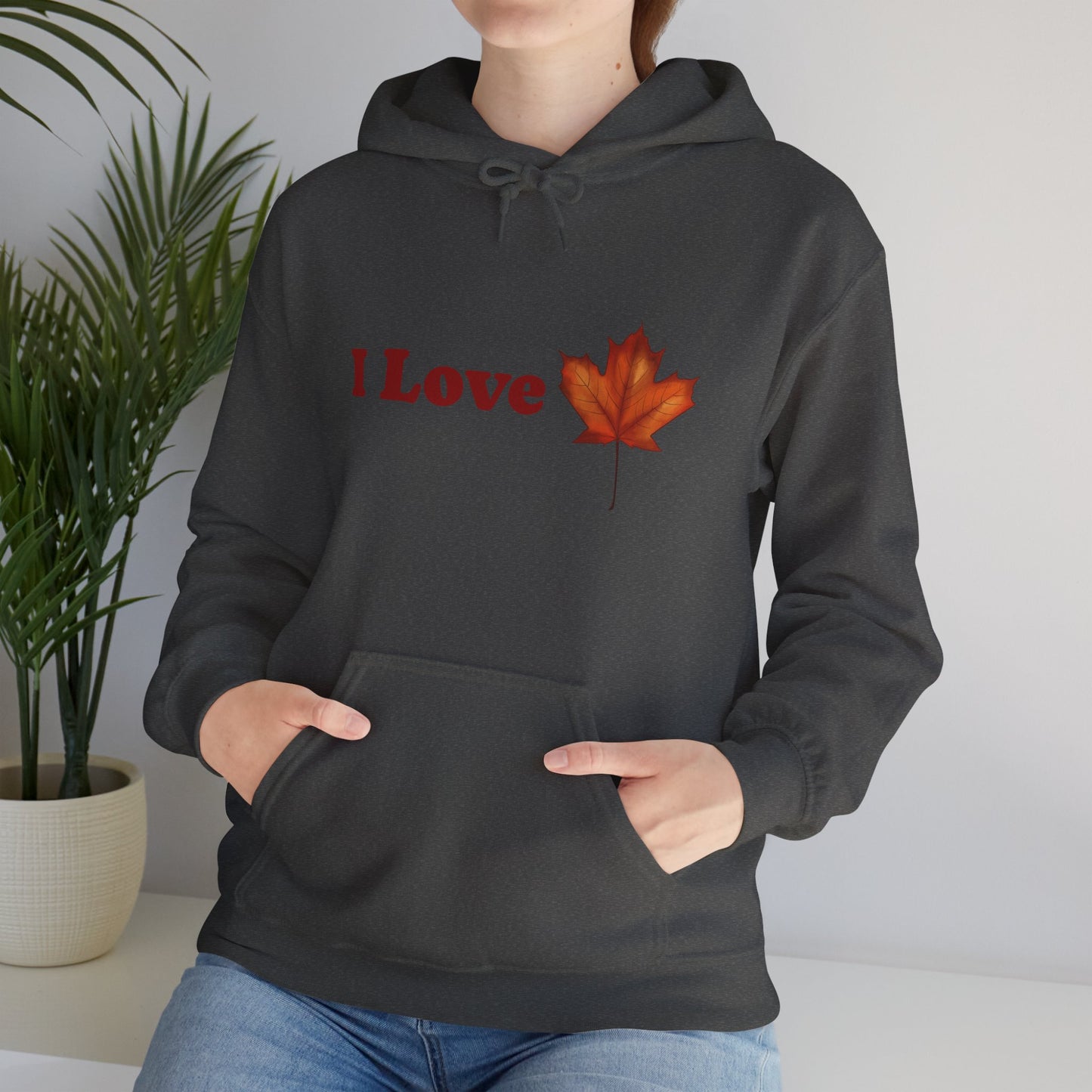 I Love Canada Hoodie - Unisex Heavy Blend™ Sweatshirt
