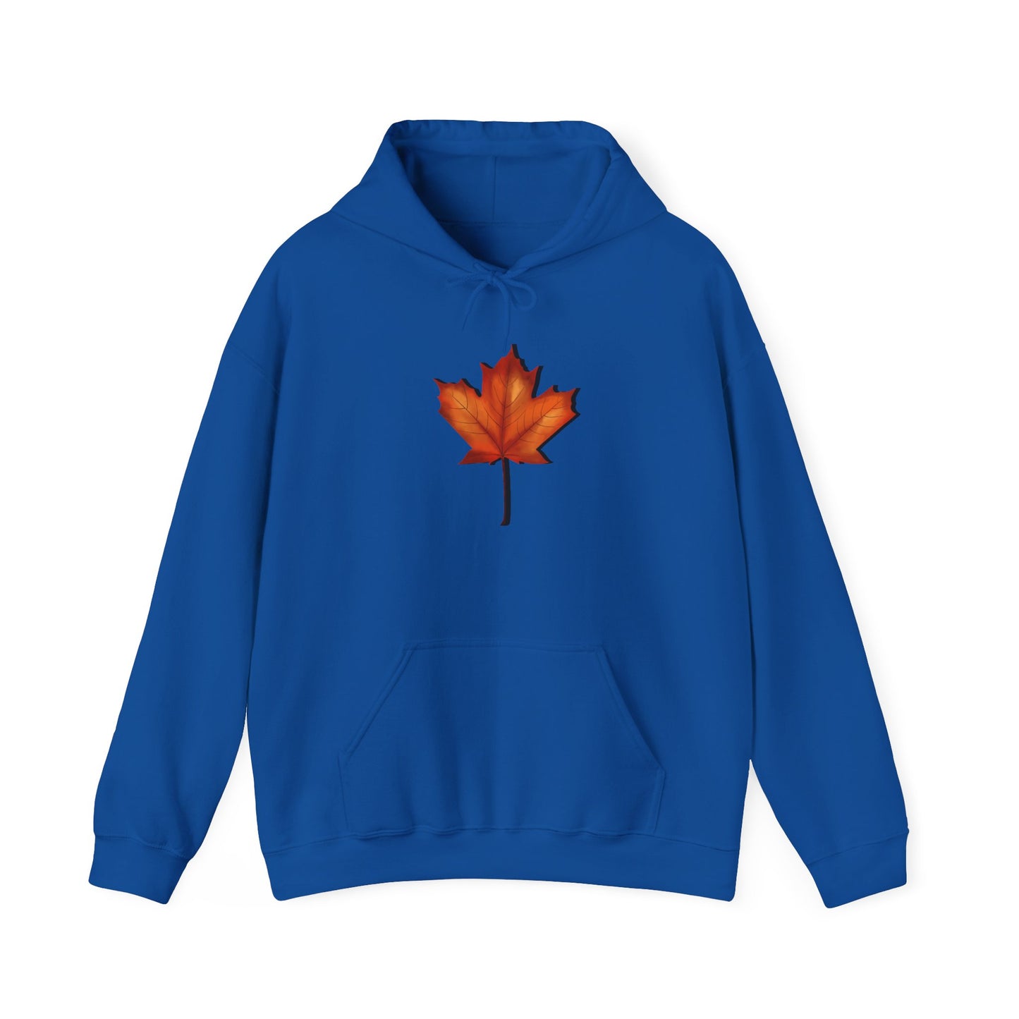 3D Autumn Leaf Unisex Hoodie, Cozy Fall Sweatshirt, Harvest Season Gift, Comfortable Sweatshirt, Outdoor Style, Perfect for Thanksgiving