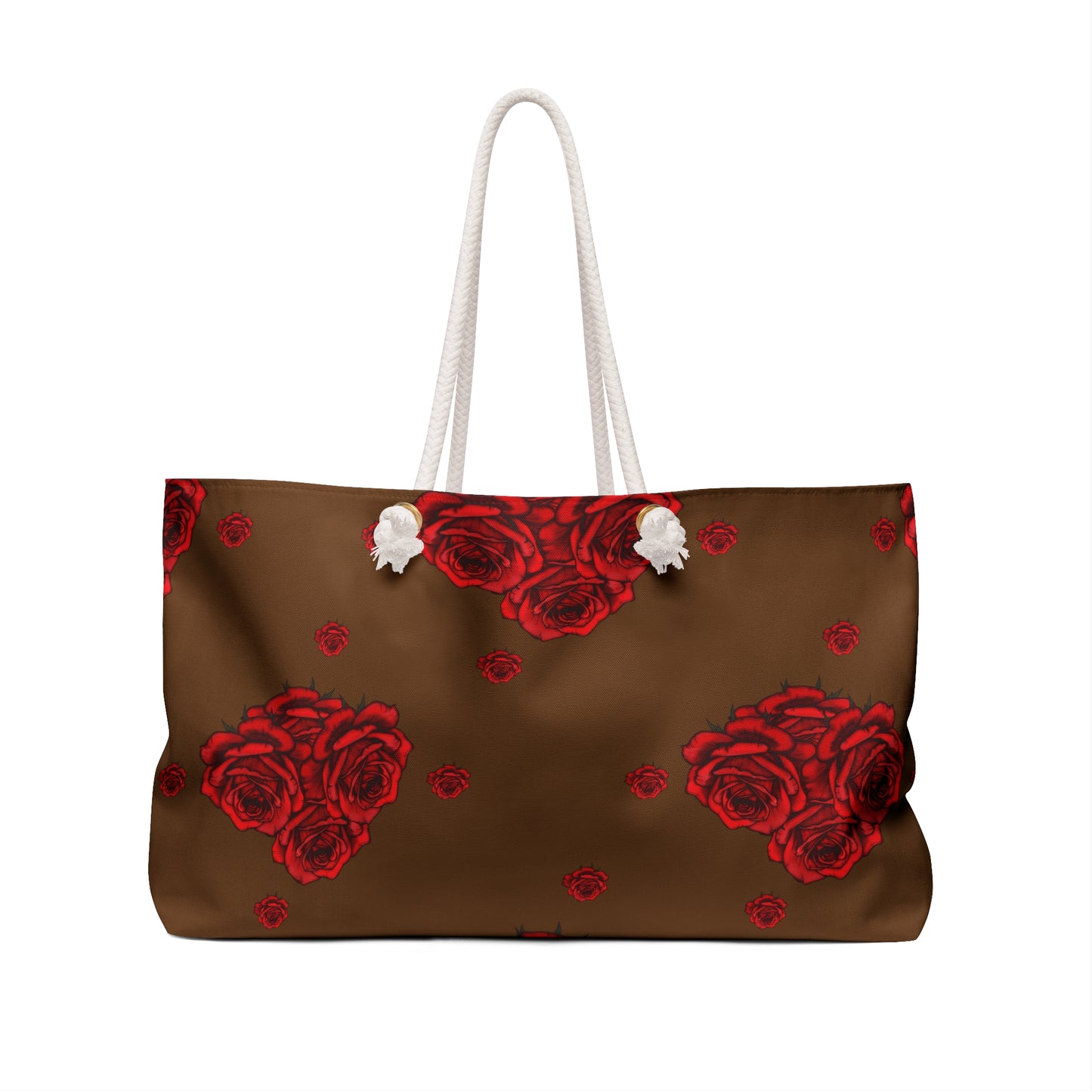 V3 of Rose Floral Weekender Bag - "Making Moves" Travel Tote