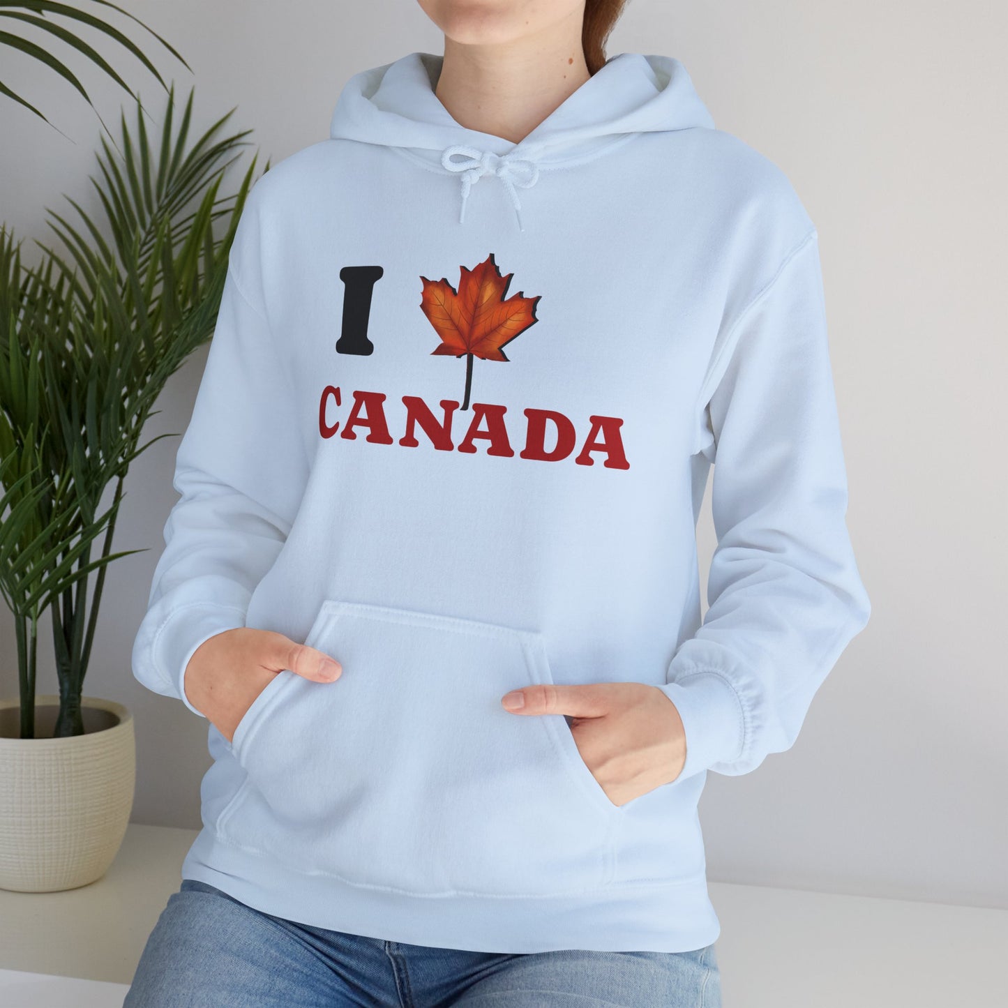 I Love Canada Hoodie