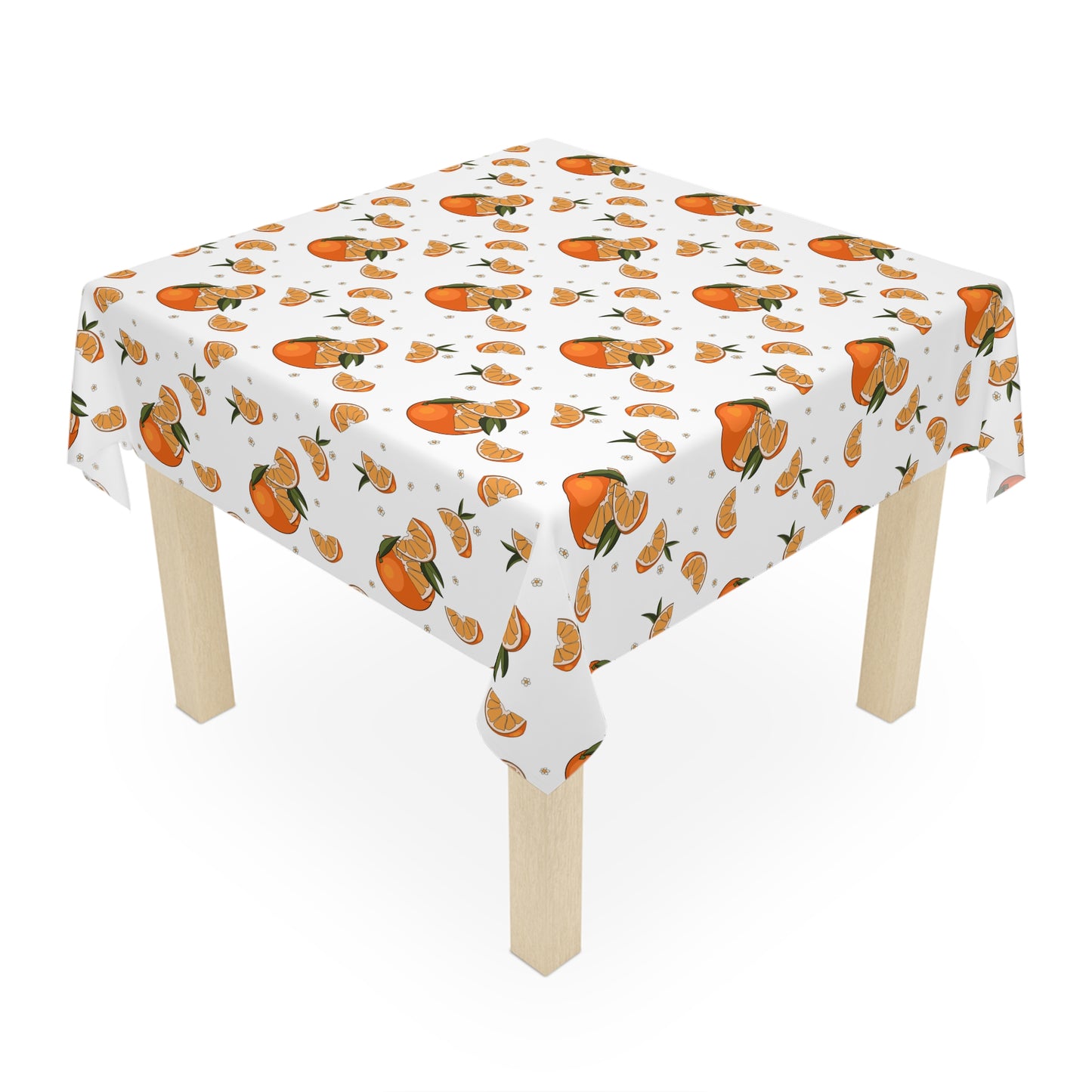 Citrus Fruit Tablecloth - Bright & Cheerful Dining Decor for Seasonal Celebrations