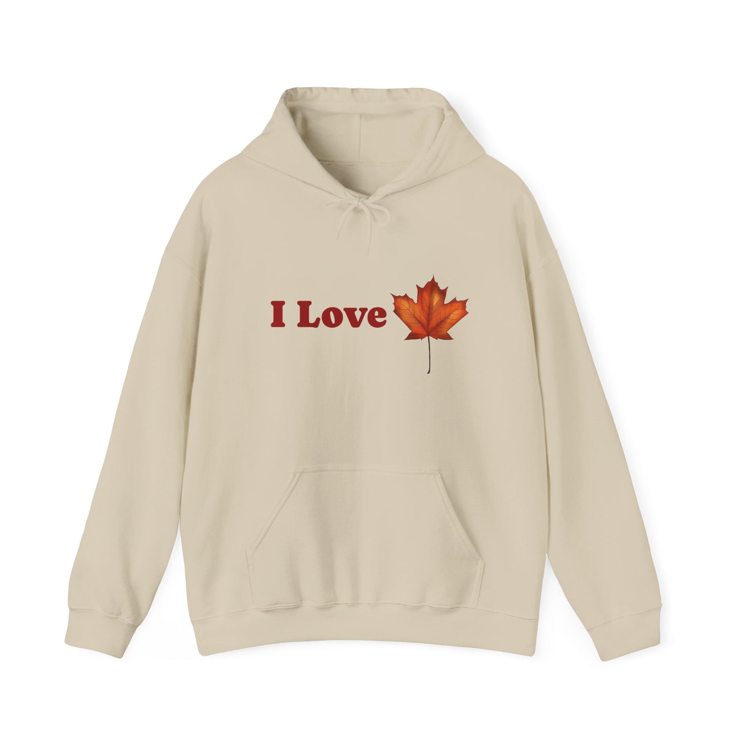 I Love Canada Hoodie - Unisex Heavy Blend™ Sweatshirt