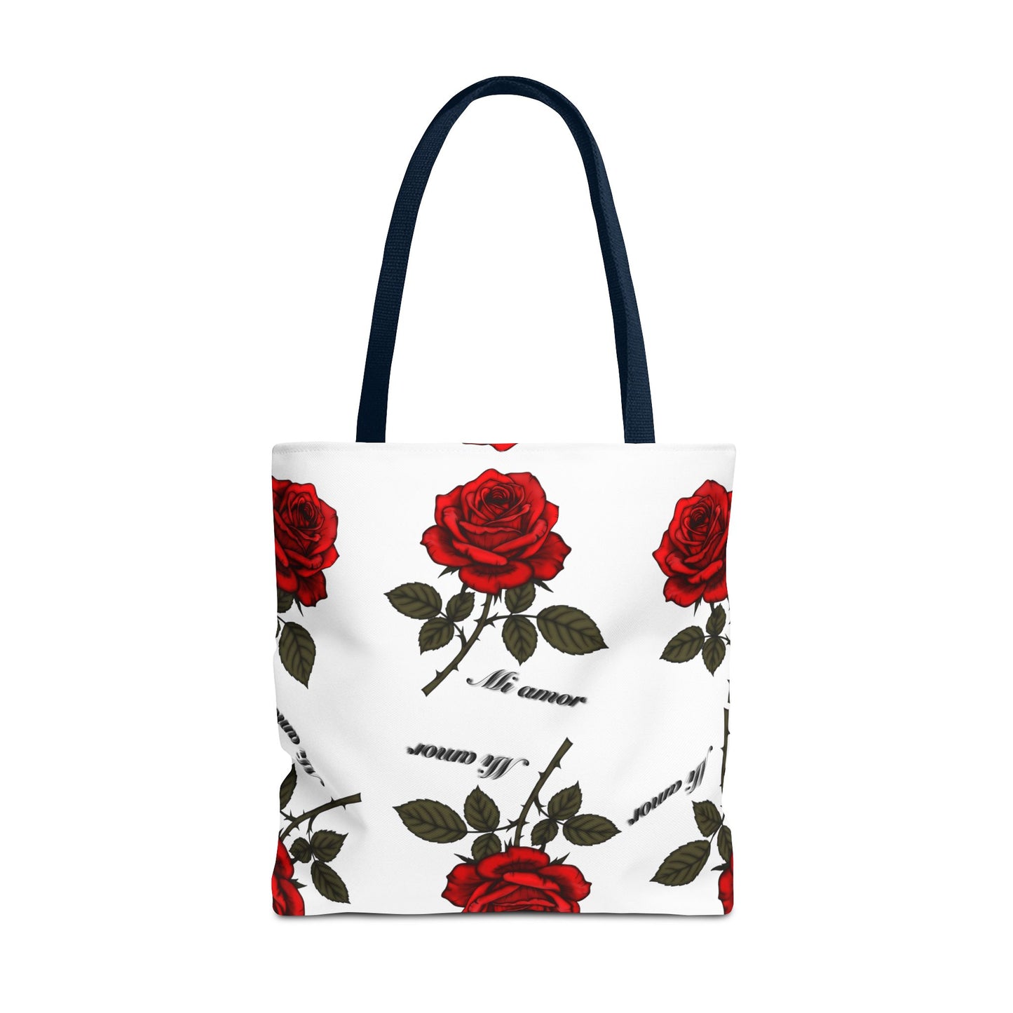 Romantic Rose Tote Bag | Floral AOP Carryall, Gift for Her, Spring Accessory, Mom's Day Tote, Everyday Style