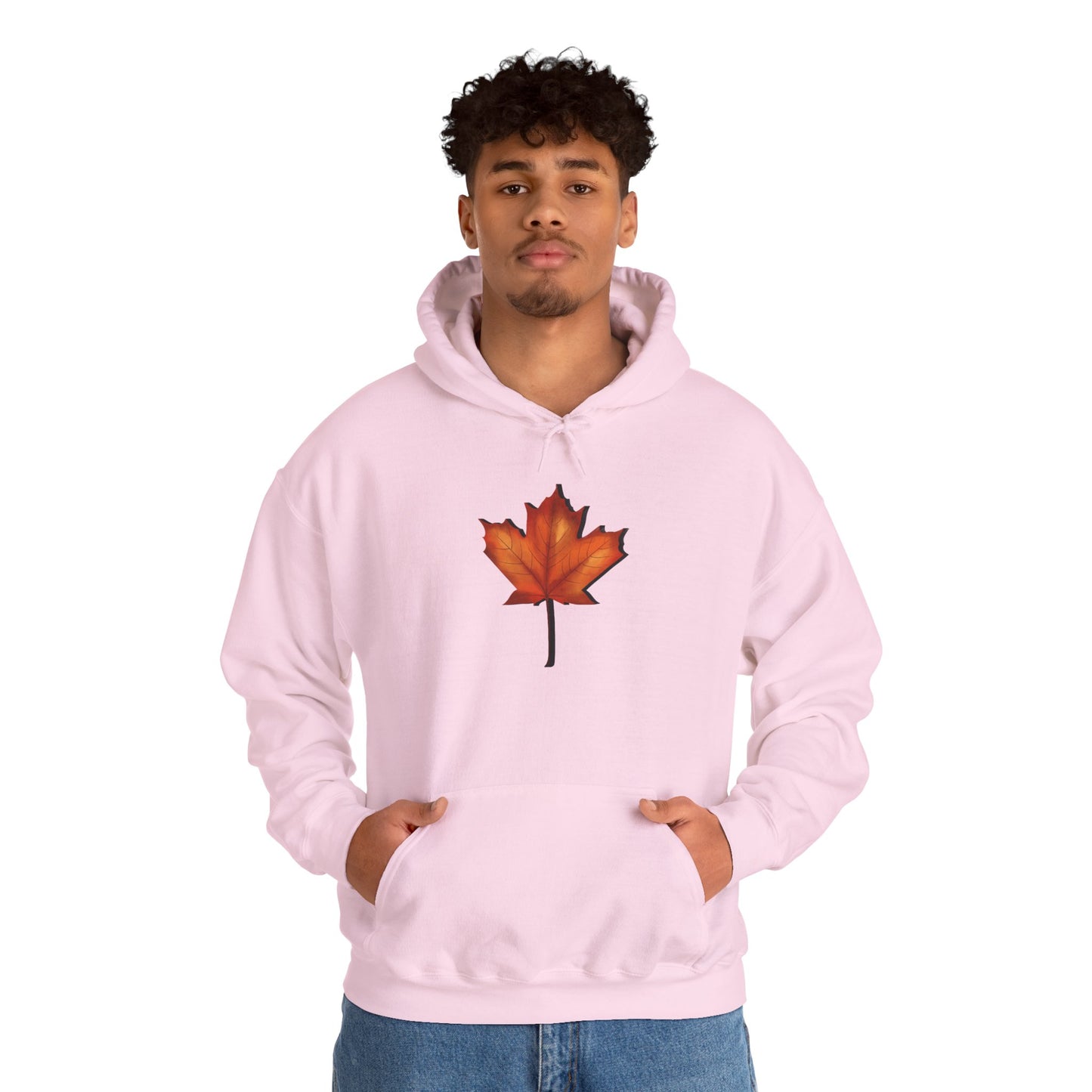 3D Autumn Leaf Unisex Hoodie, Cozy Fall Sweatshirt, Harvest Season Gift, Comfortable Sweatshirt, Outdoor Style, Perfect for Thanksgiving