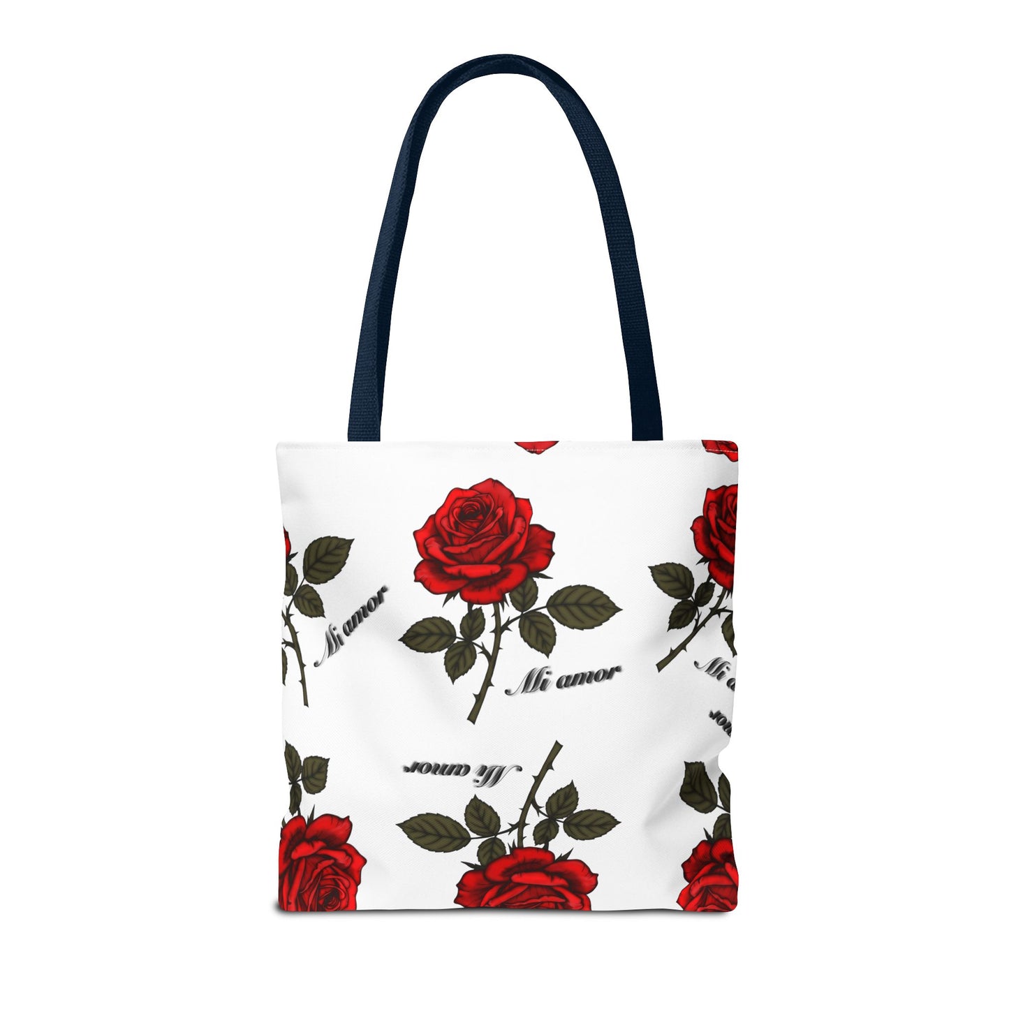 Romantic Rose Tote Bag | Floral AOP Carryall, Gift for Her, Spring Accessory, Mom's Day Tote, Everyday Style