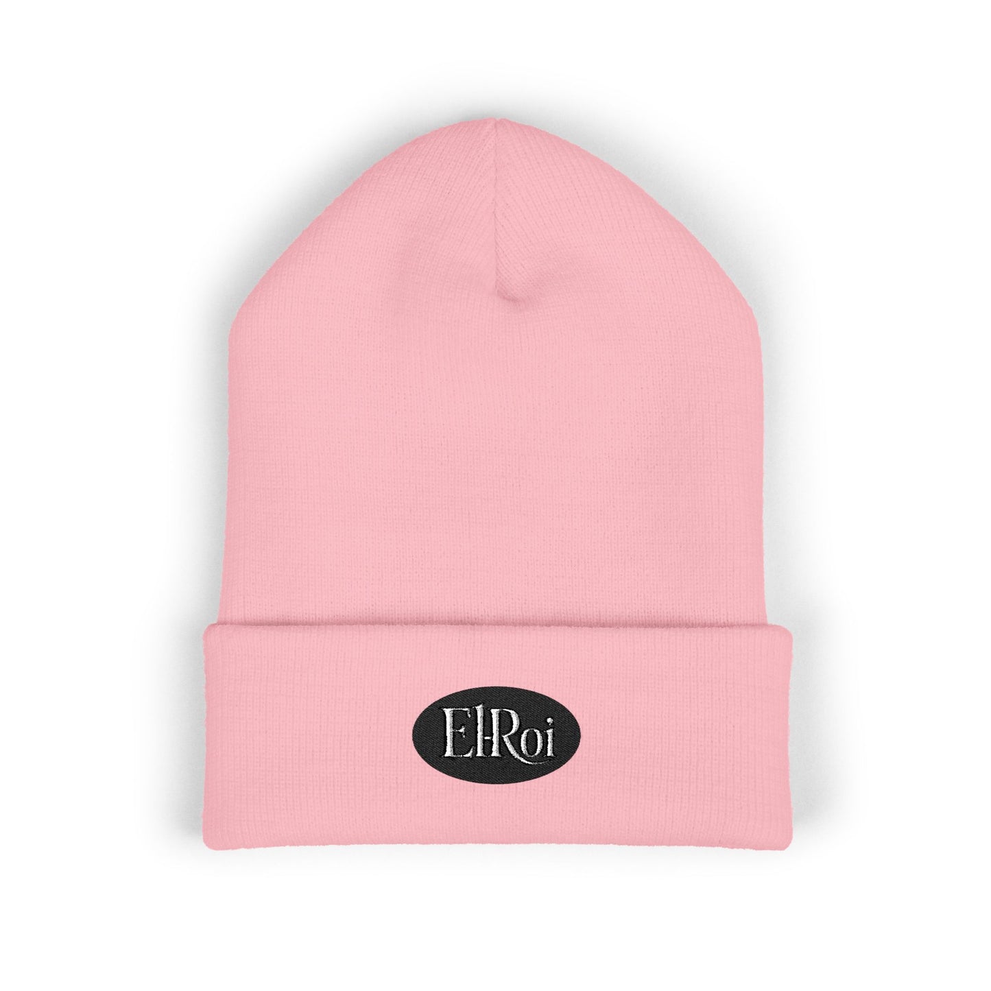 Stylish Embroidered Cuffed Beanie for Everyday Wear