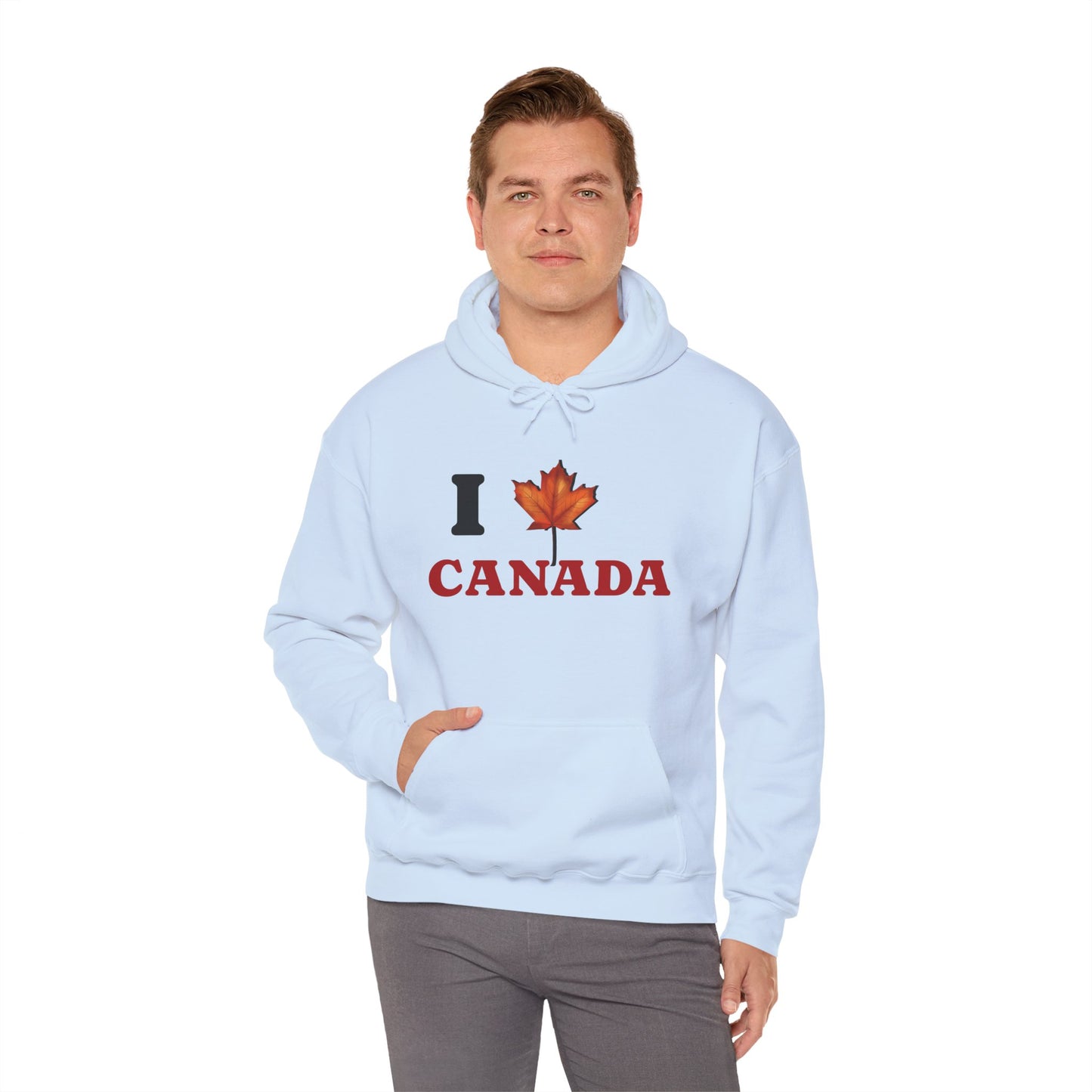 I Love Canada Hoodie