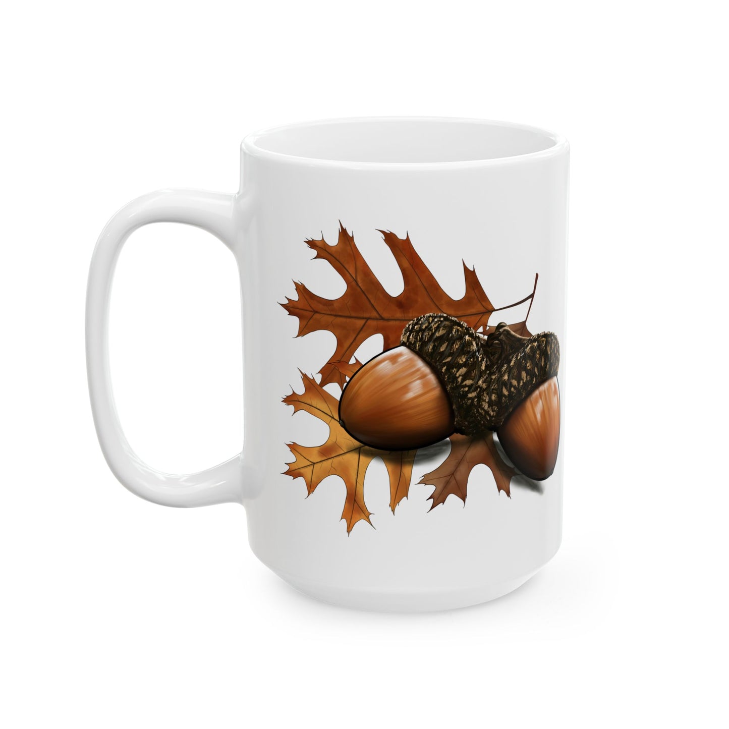 Autumn Leaves Ceramic Mug | Fall Coffee Cup, Pumpkin Spice Lover Gift, Thanksgiving Kitchen Decor, Cozy Hot Beverage Container, [...]