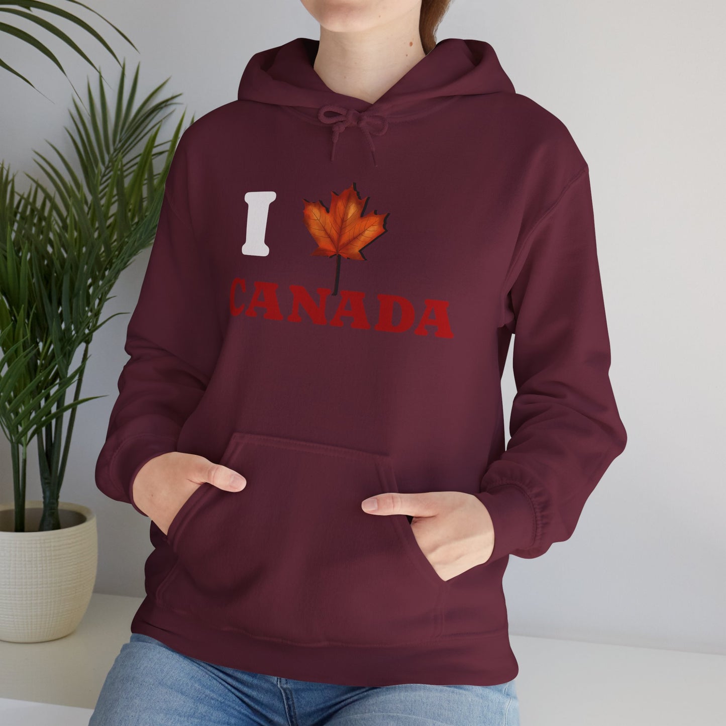 I Love Canada Hoodie