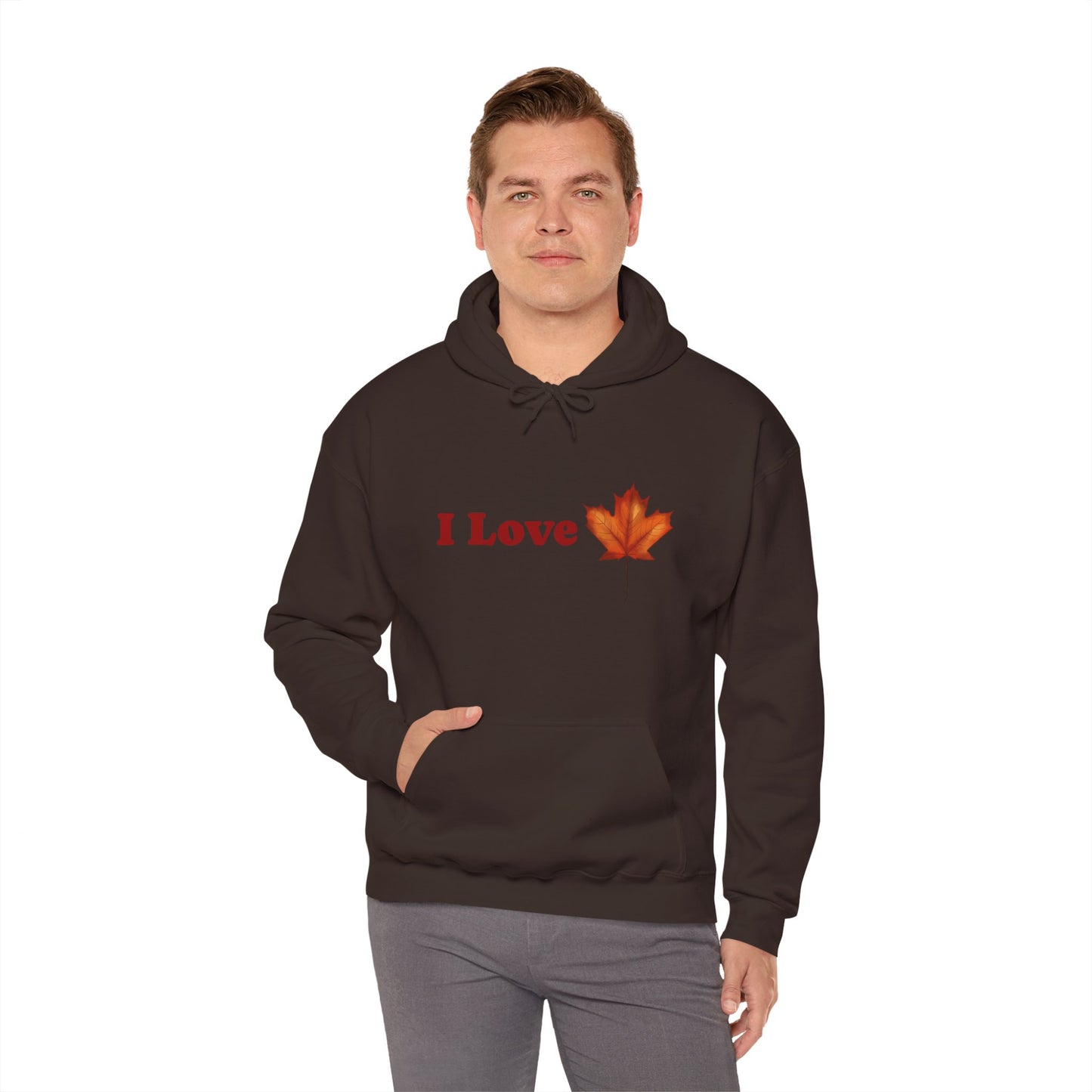 I Love Canada Hoodie - Unisex Heavy Blend™ Sweatshirt