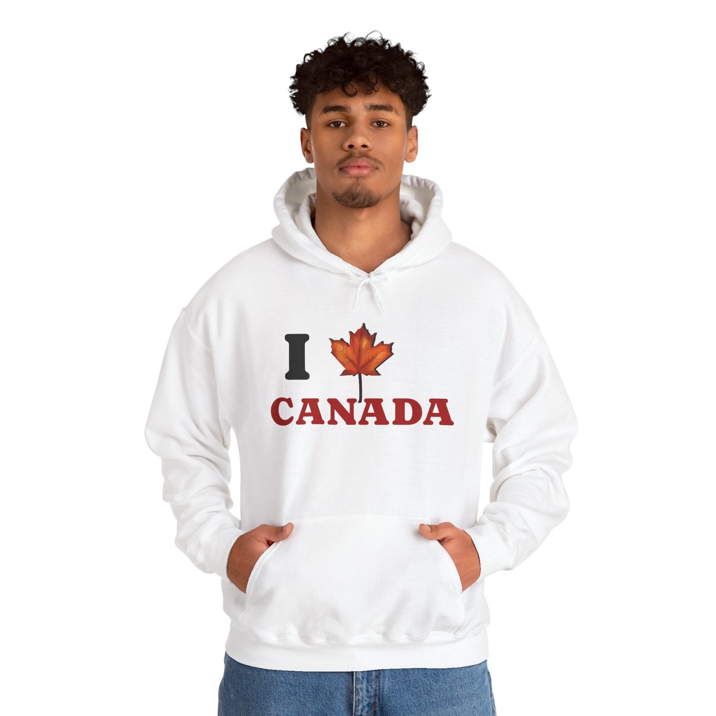 I Love Canada Hoodie