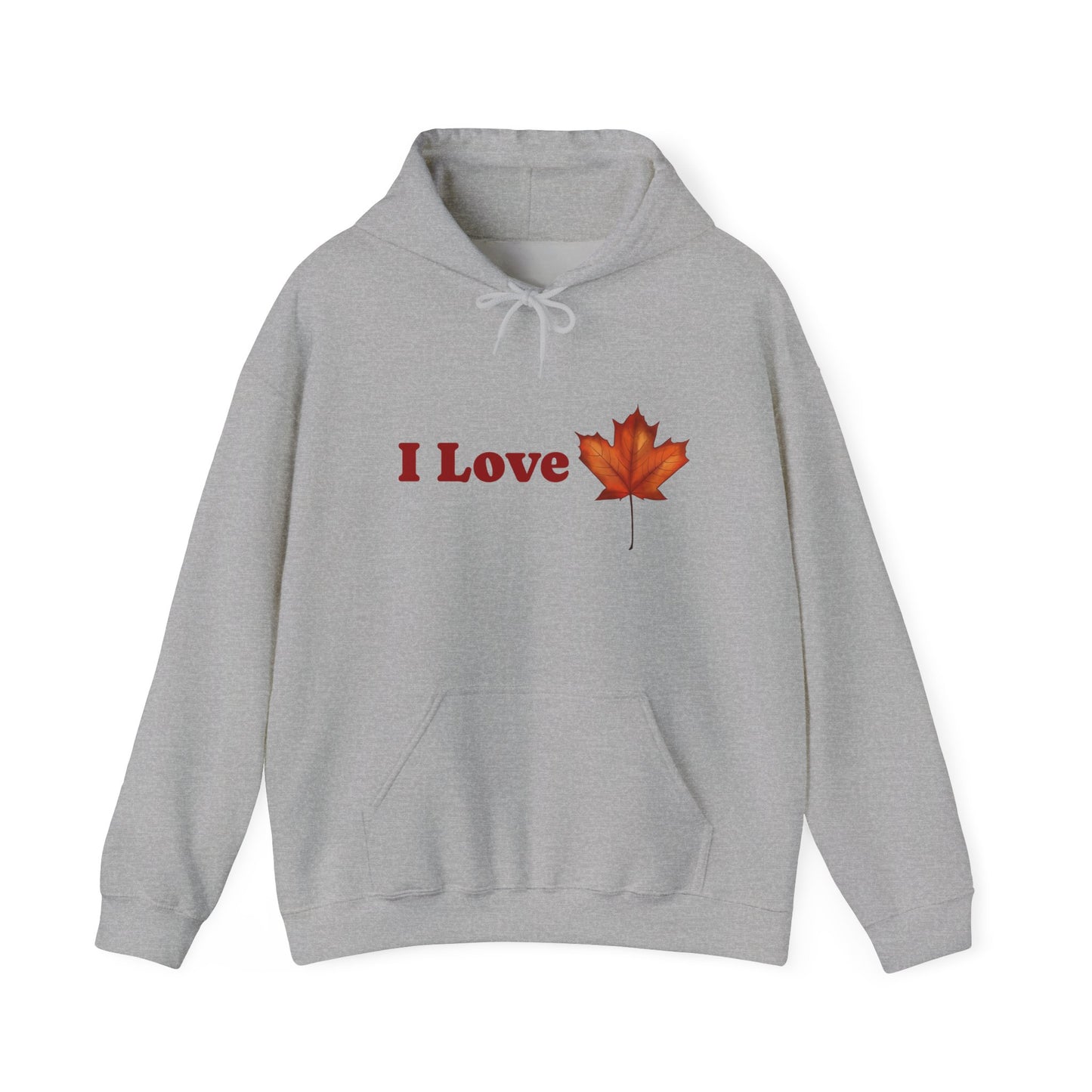 I Love Canada Hoodie - Unisex Heavy Blend™ Sweatshirt