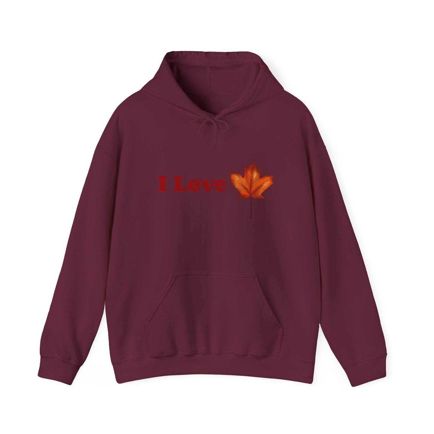 I Love Canada Hoodie - Unisex Heavy Blend™ Sweatshirt