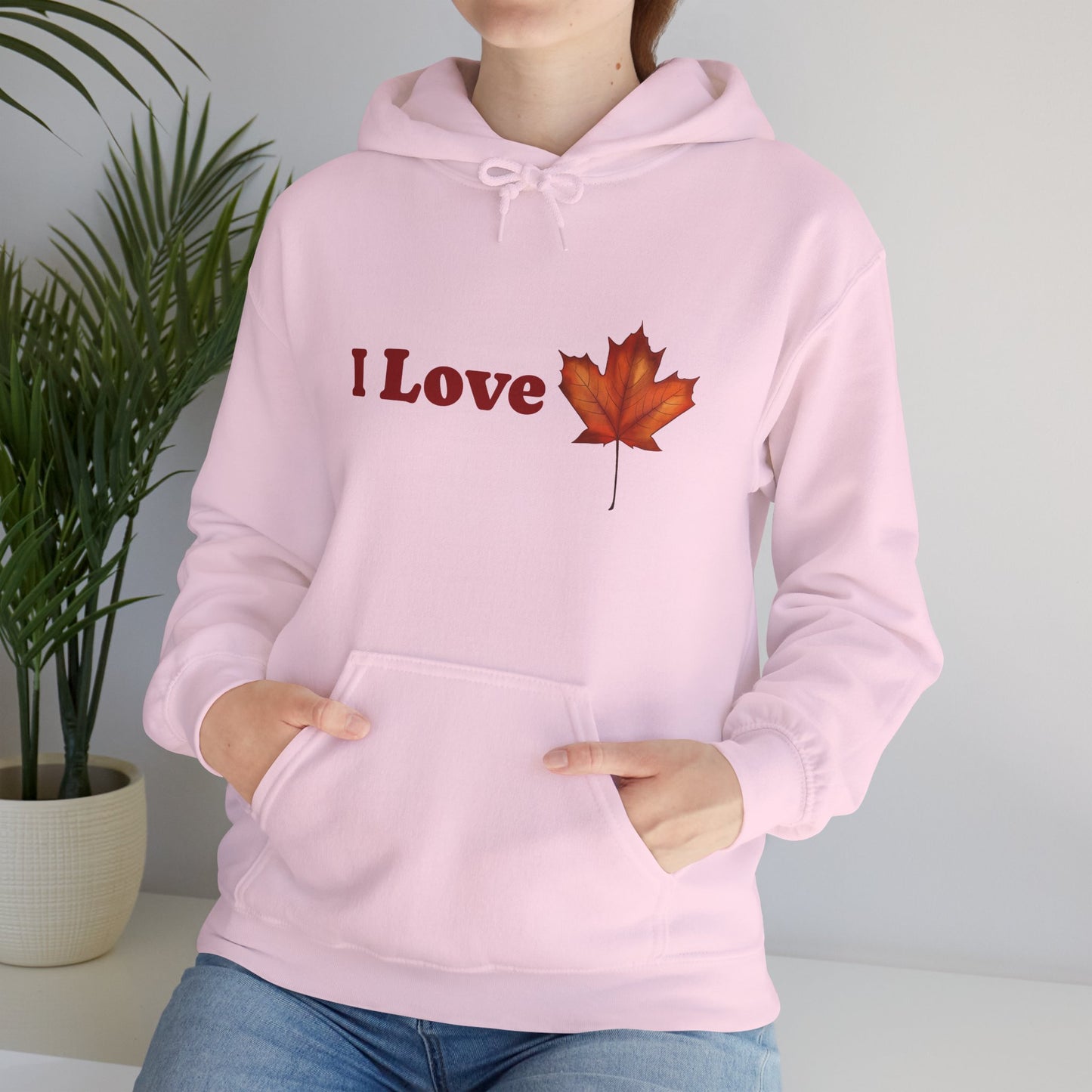 I Love Canada Hoodie - Unisex Heavy Blend™ Sweatshirt