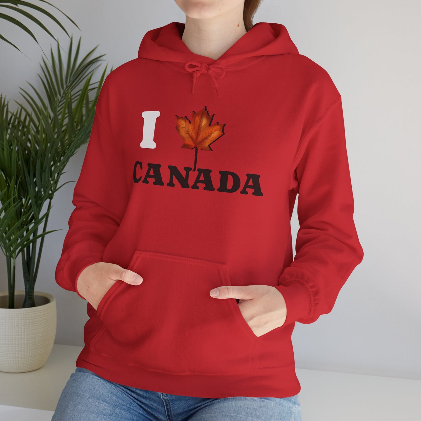 I Love Canada Hoodie