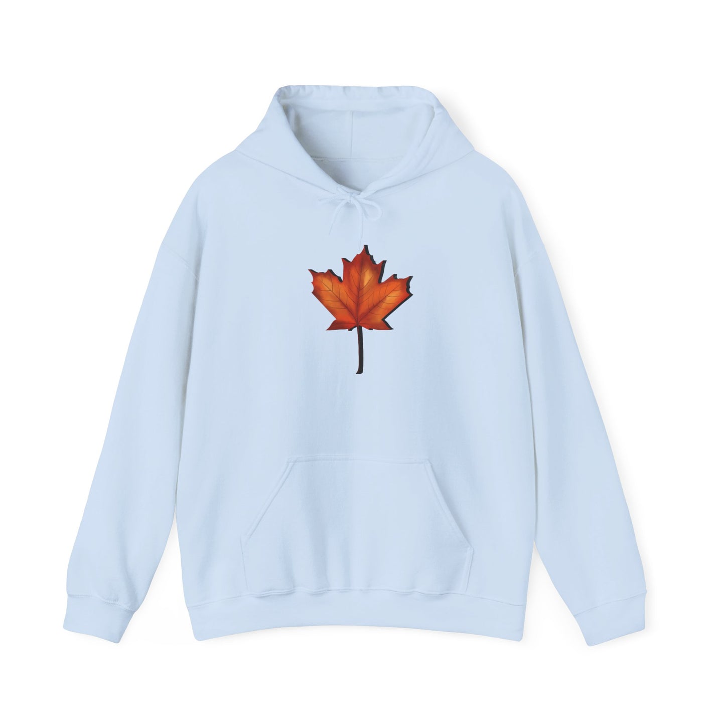 3D Autumn Leaf Unisex Hoodie, Cozy Fall Sweatshirt, Harvest Season Gift, Comfortable Sweatshirt, Outdoor Style, Perfect for Thanksgiving