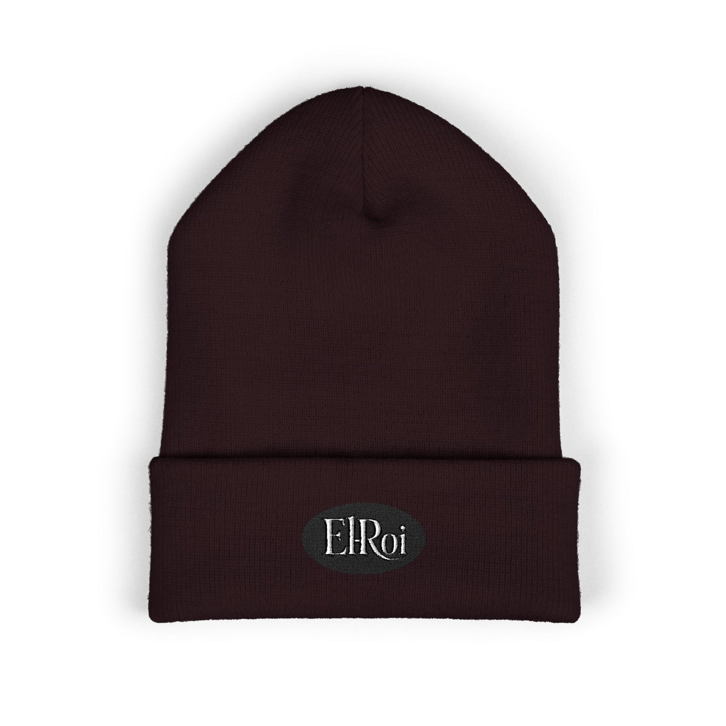 Stylish Embroidered Cuffed Beanie for Everyday Wear