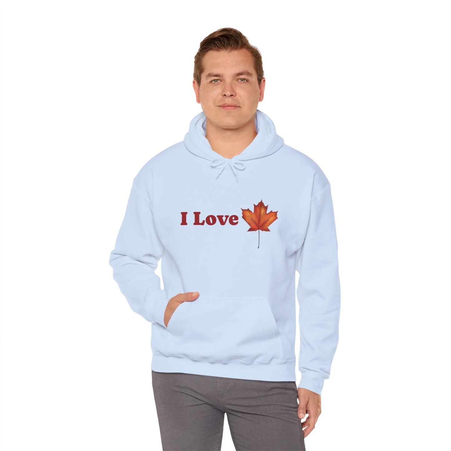 I Love Canada Hoodie - Unisex Heavy Blend™ Sweatshirt