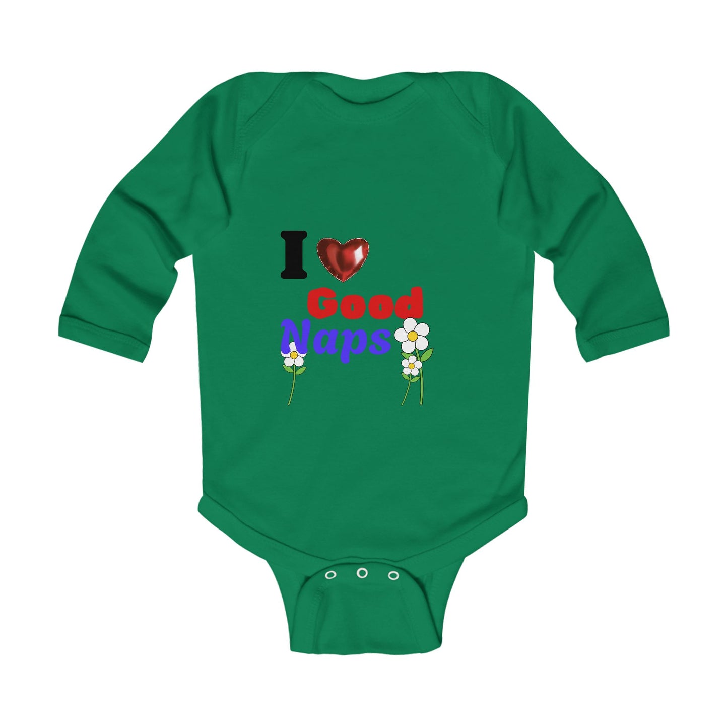 I Love Good Naps Infant Long Sleeve Bodysuit
