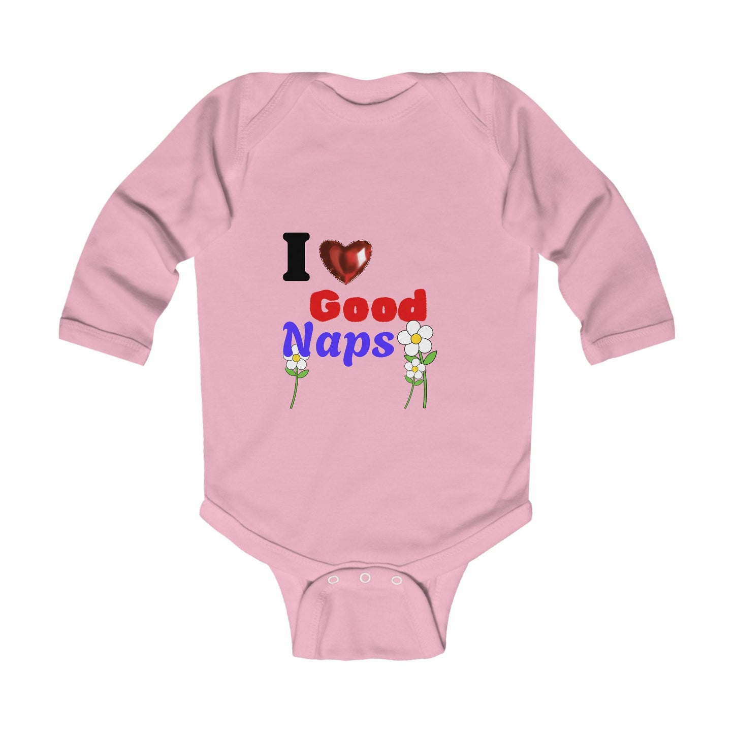 I Love Good Naps Infant Long Sleeve Bodysuit