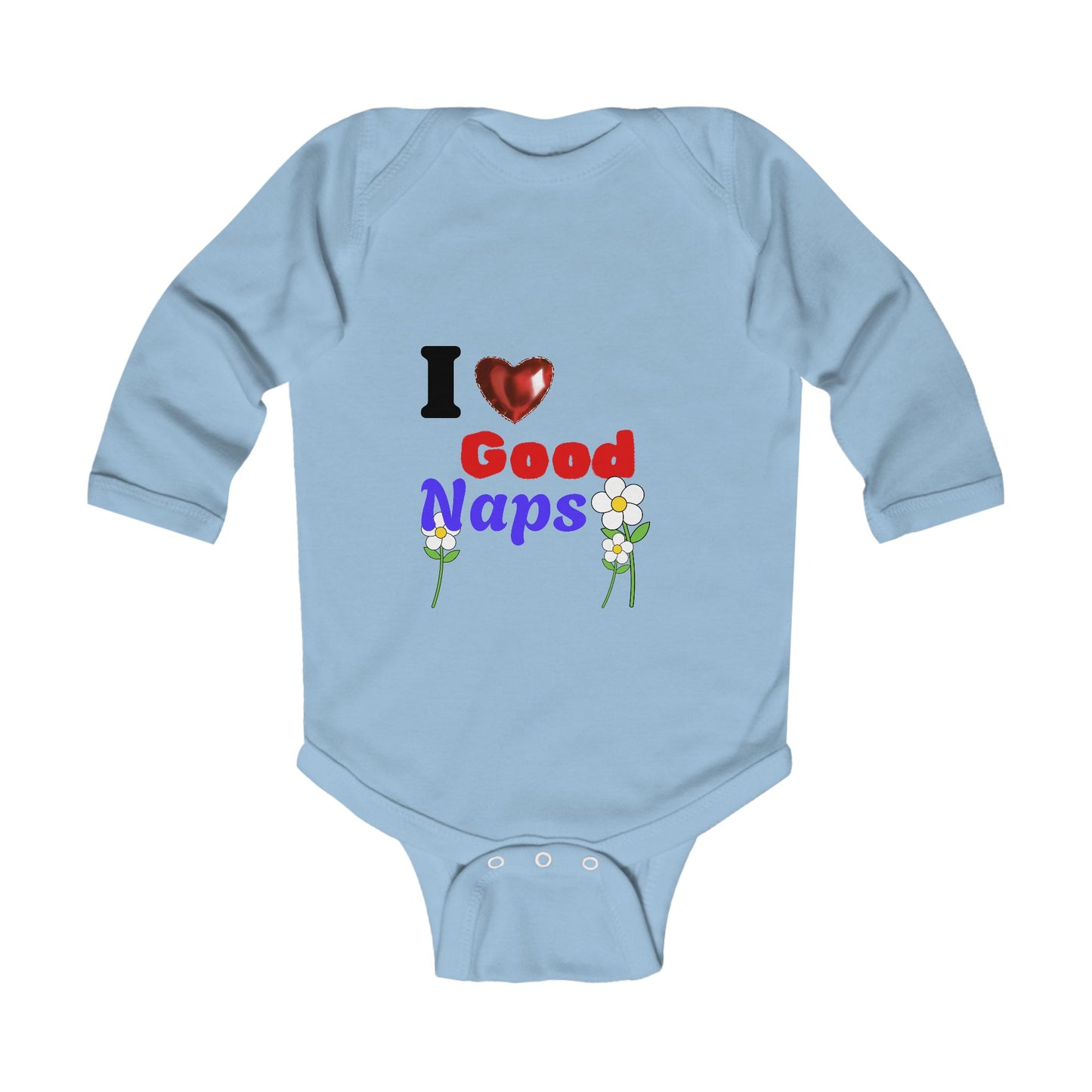 I Love Good Naps Infant Long Sleeve Bodysuit