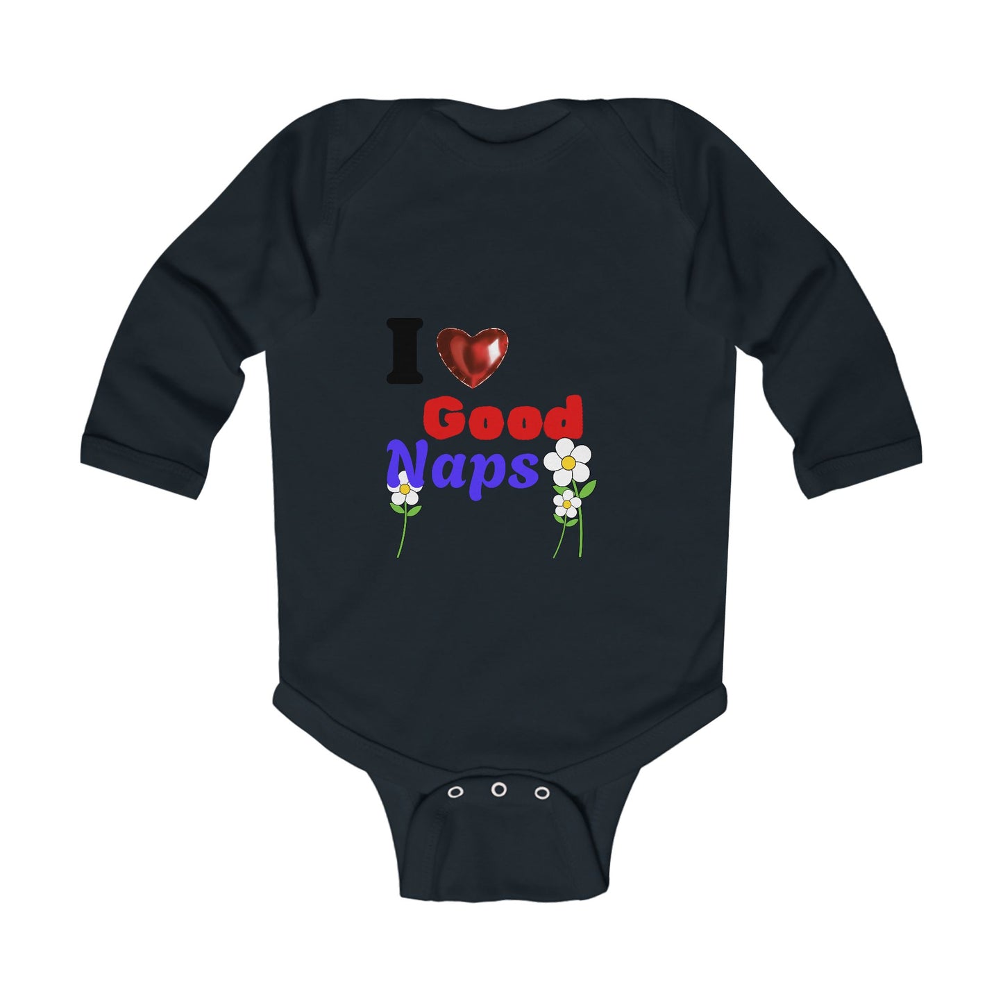 I Love Good Naps Infant Long Sleeve Bodysuit