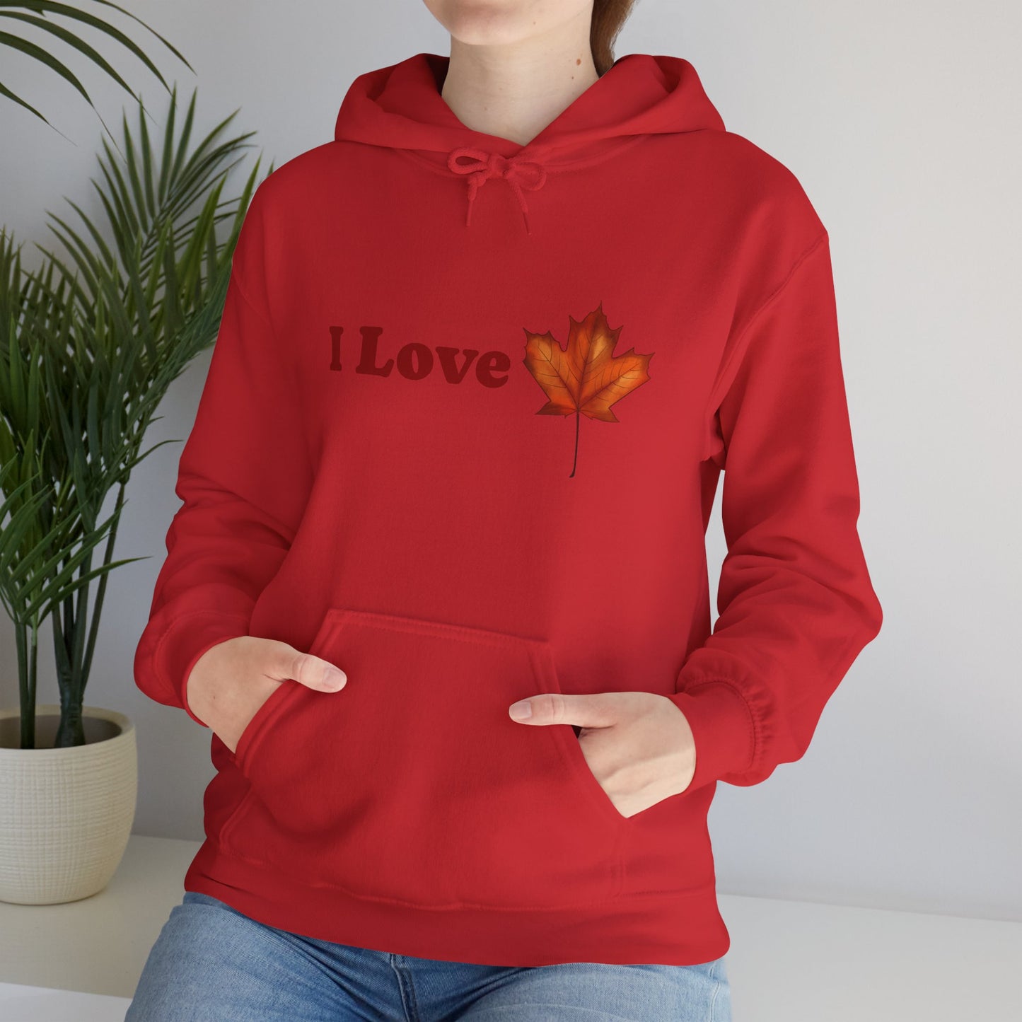 I Love Canada Hoodie - Unisex Heavy Blend™ Sweatshirt