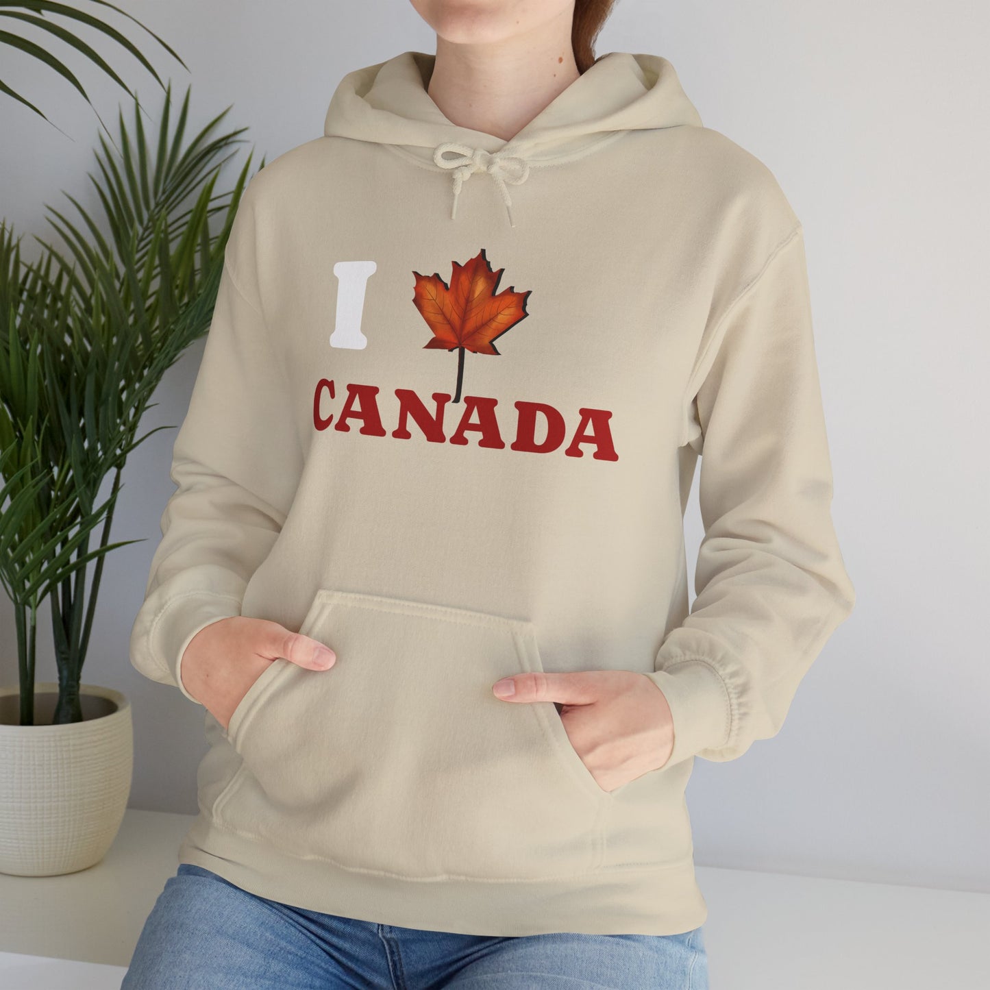 I Love Canada Hoodie