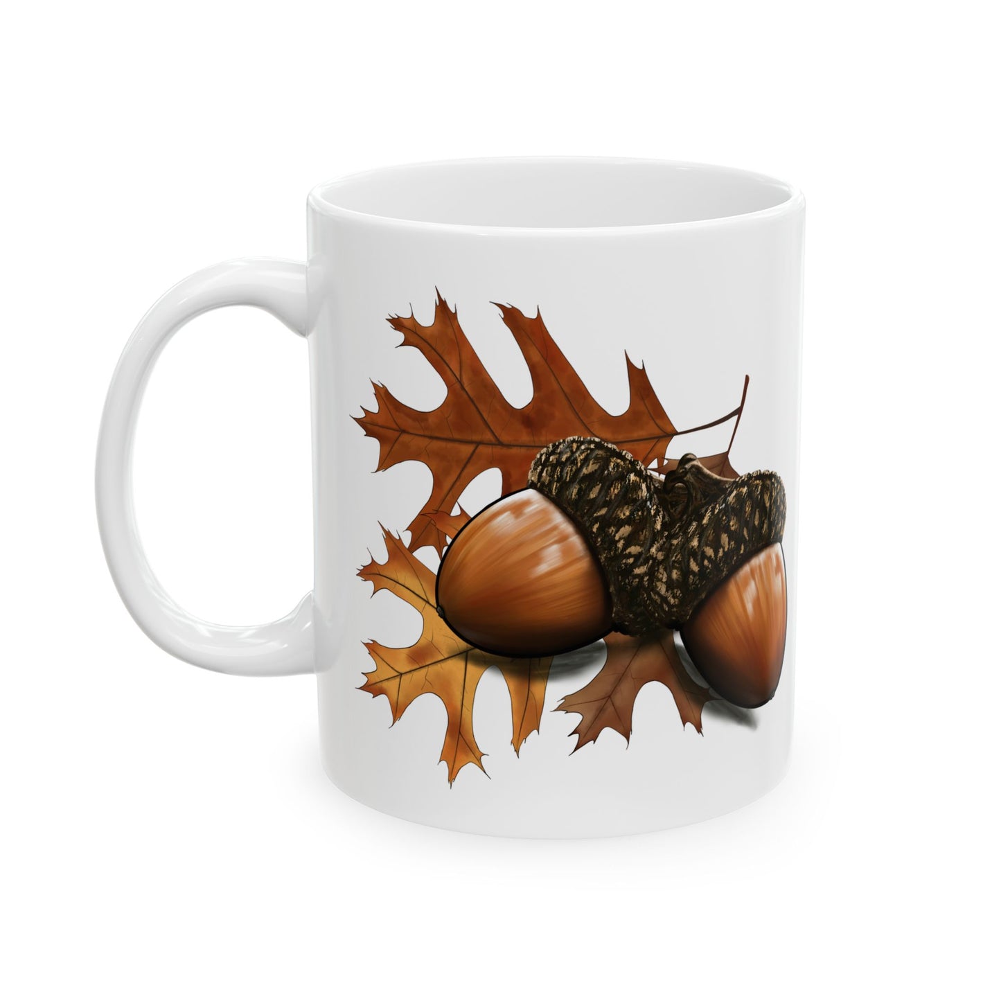 Autumn Leaves Ceramic Mug | Fall Coffee Cup, Pumpkin Spice Lover Gift, Thanksgiving Kitchen Decor, Cozy Hot Beverage Container, [...]