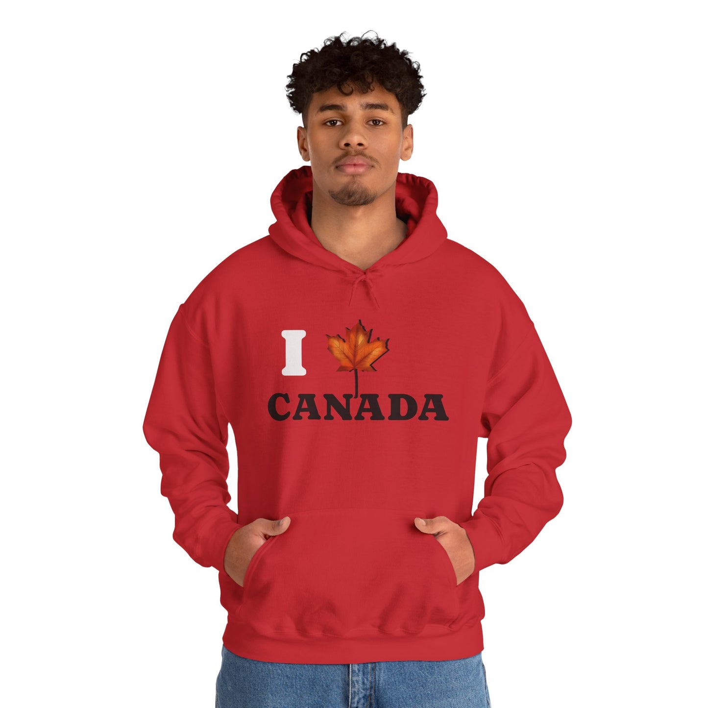 I Love Canada Hoodie