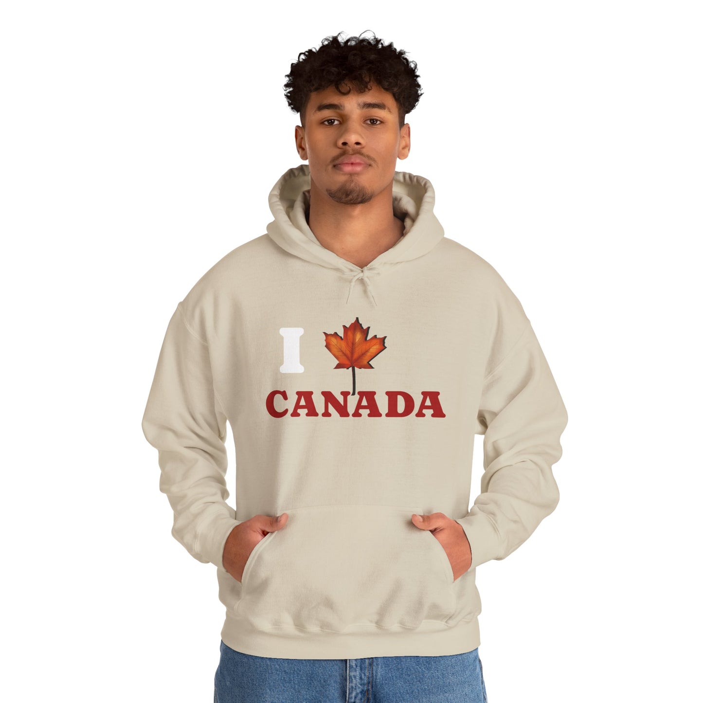 I Love Canada Hoodie