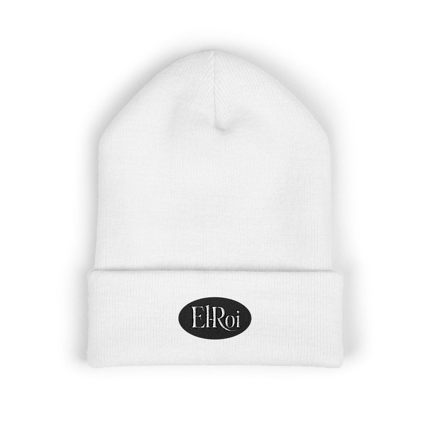 Stylish Embroidered Cuffed Beanie for Everyday Wear